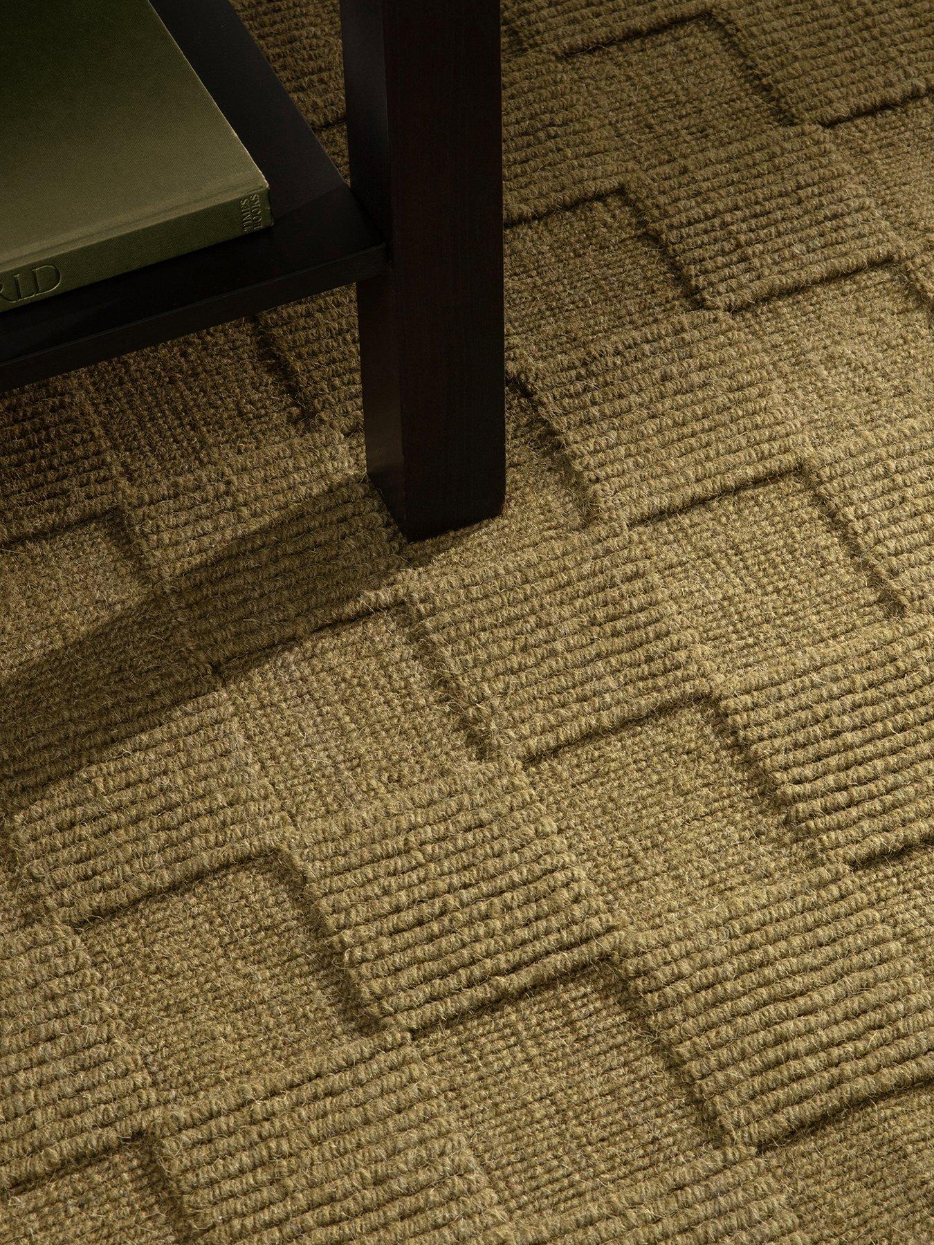 Image 3 of 7 of Asiatic Mercer Rug Olive 120 X 170