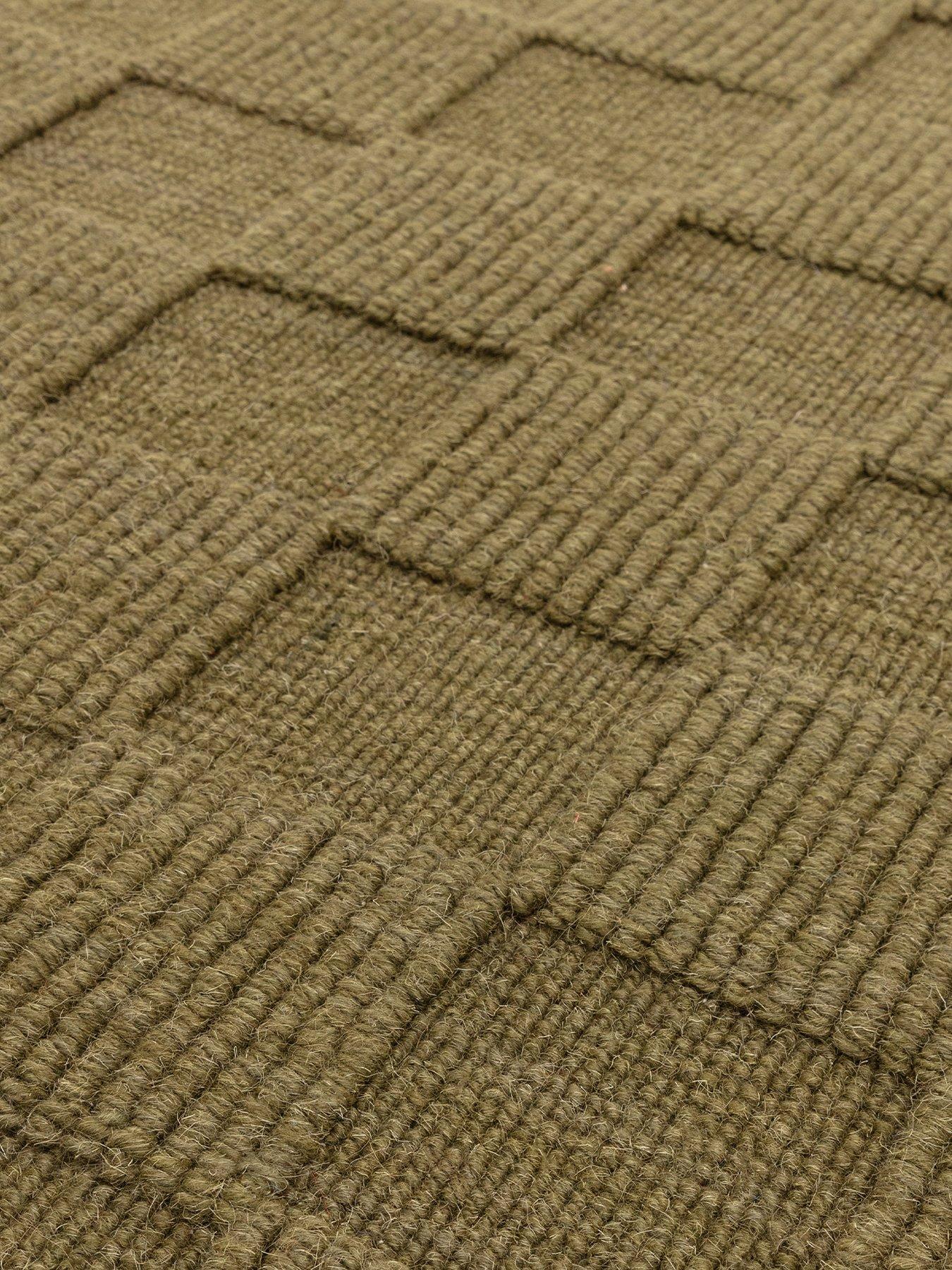 Image 6 of 7 of Asiatic Mercer Rug Olive 120 X 170