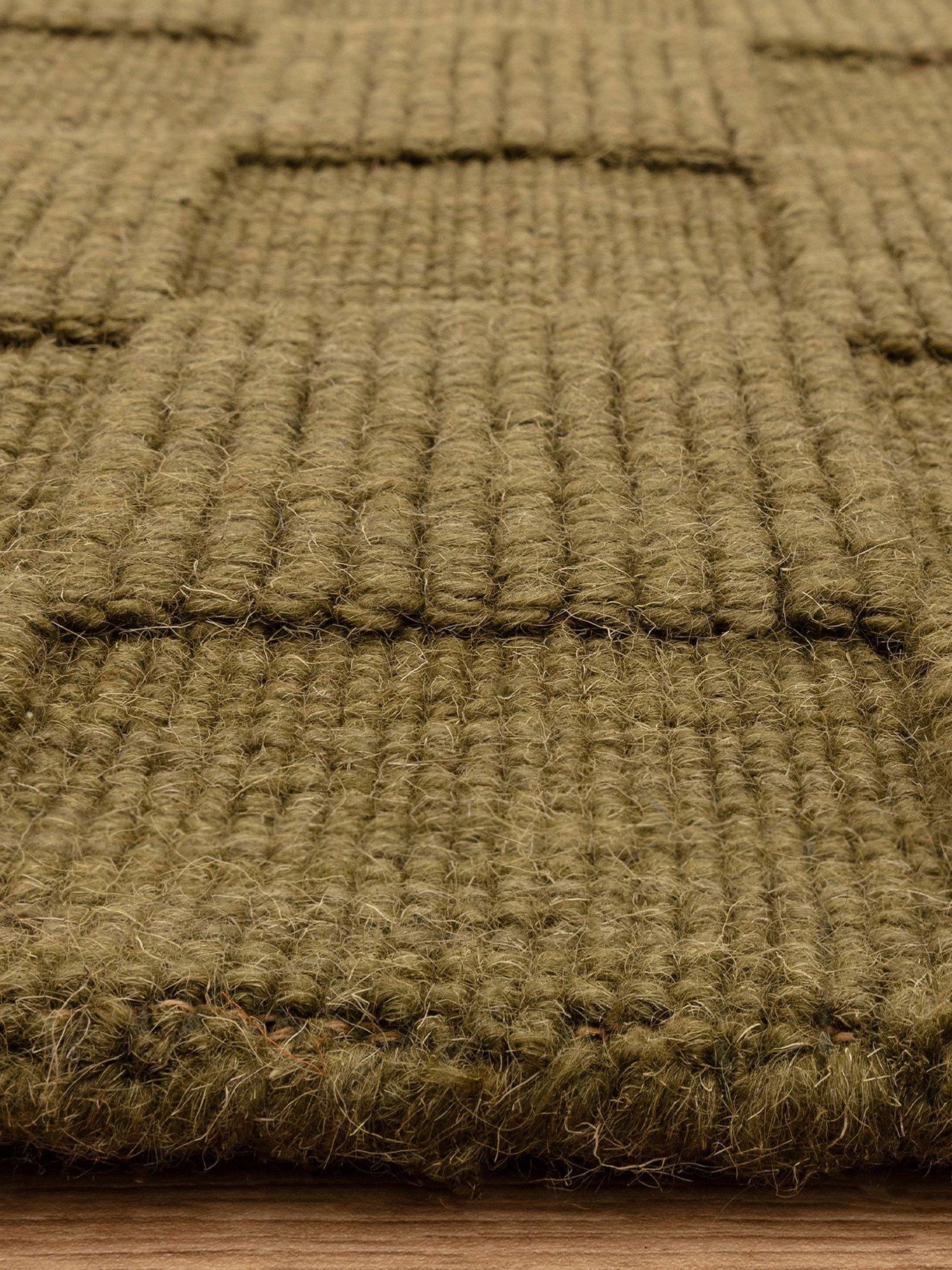 Image 7 of 7 of Asiatic Mercer Rug Olive 120 X 170