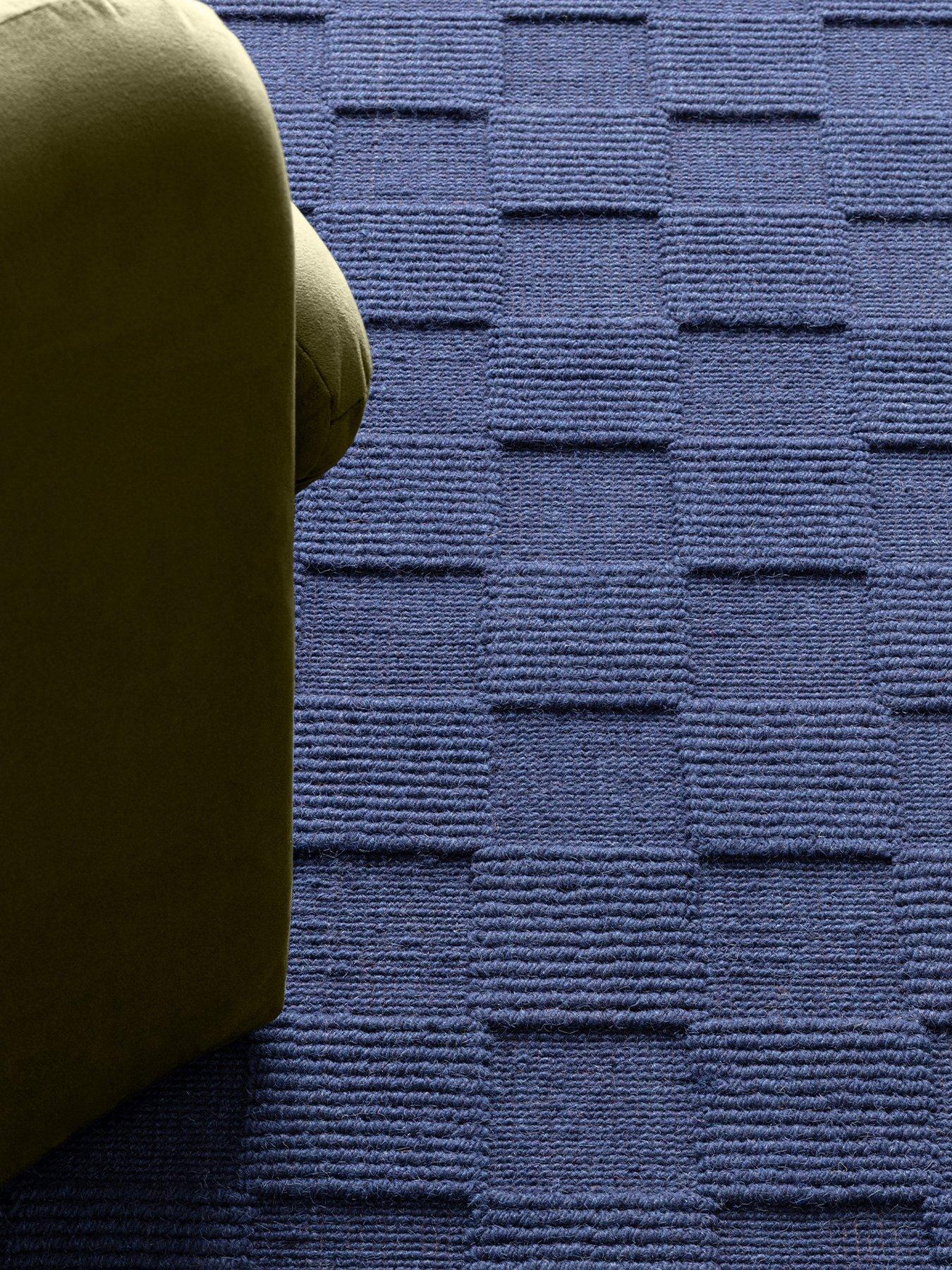 Image 3 of 7 of Asiatic Mercer Rug Cobalt 200 X 290