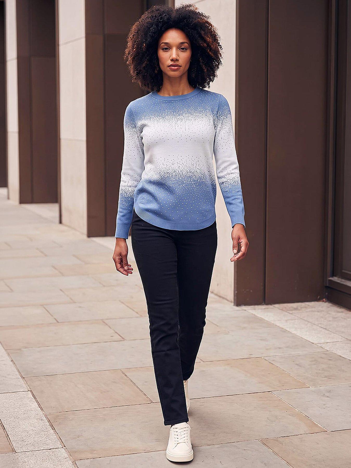 Image 4 of 4 of Roman Ombre Soft Knit Jumper