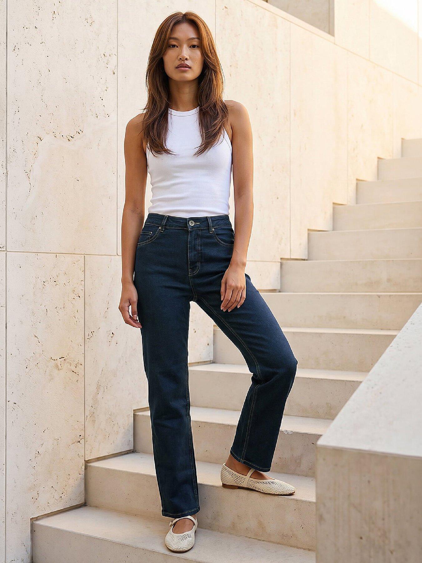 Roman Straight Leg Stretch Jeans