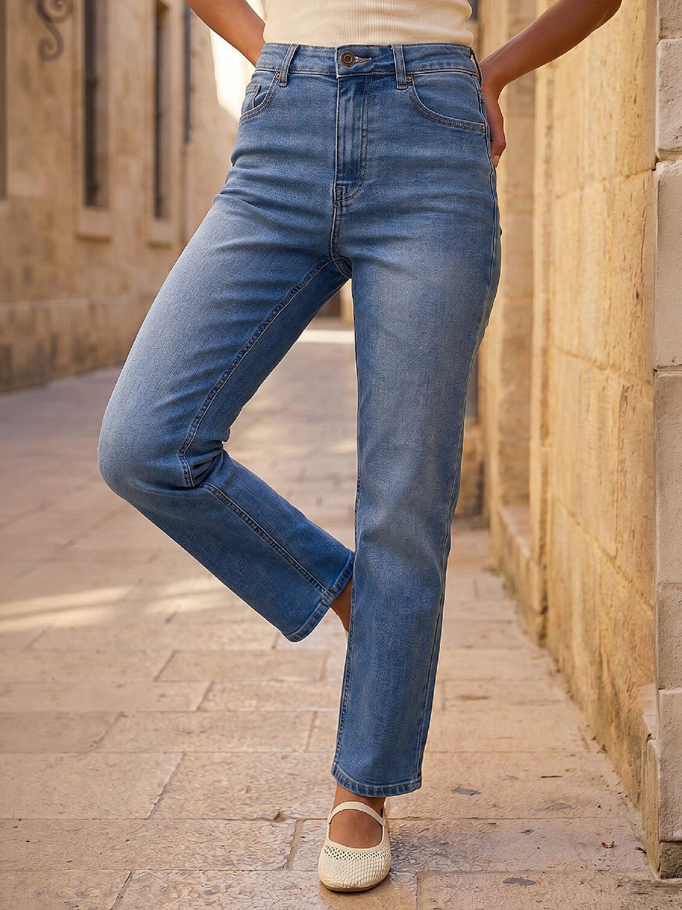 Roman Straight Leg Stretch Jeans