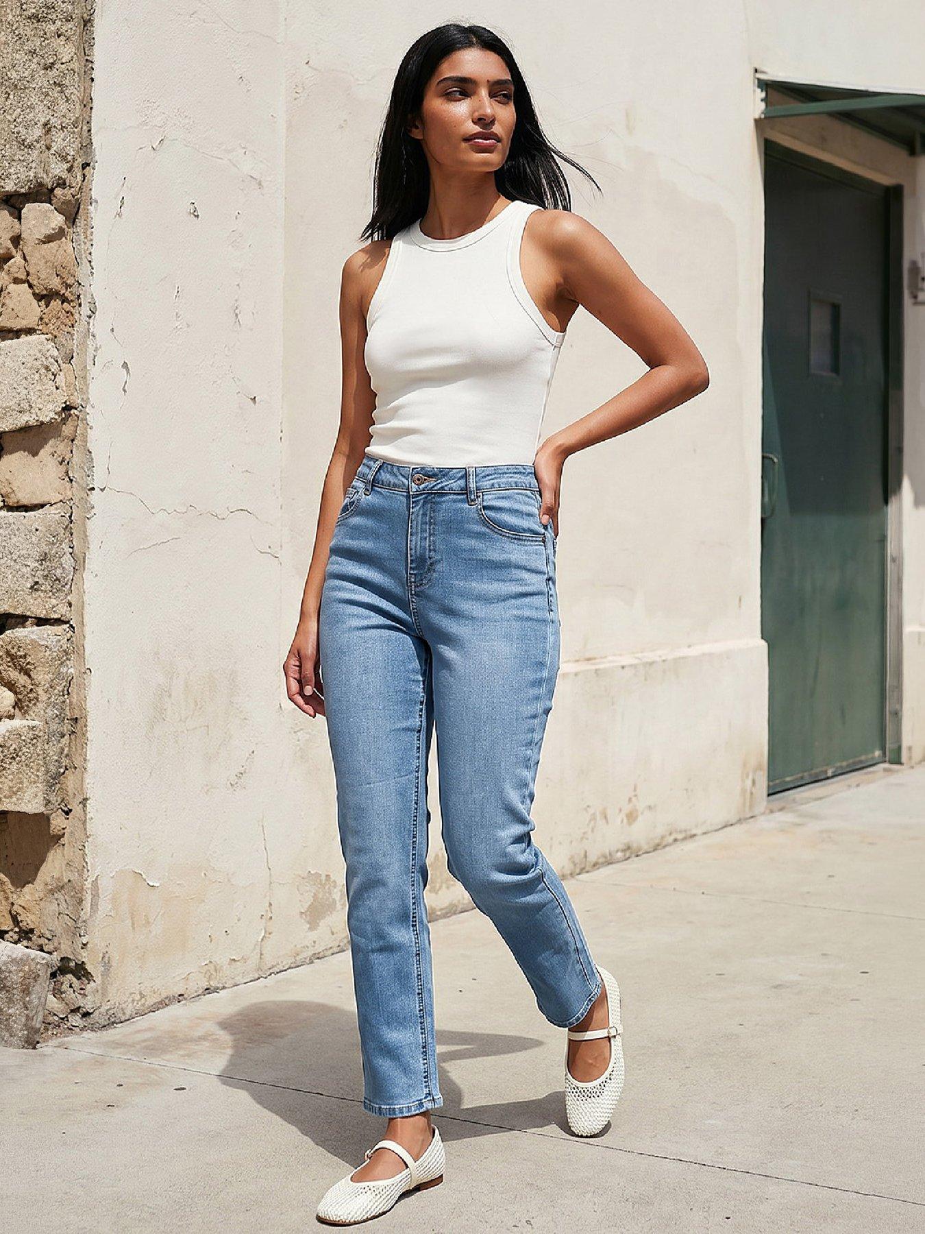 Roman Slim Leg Stretch Jeans