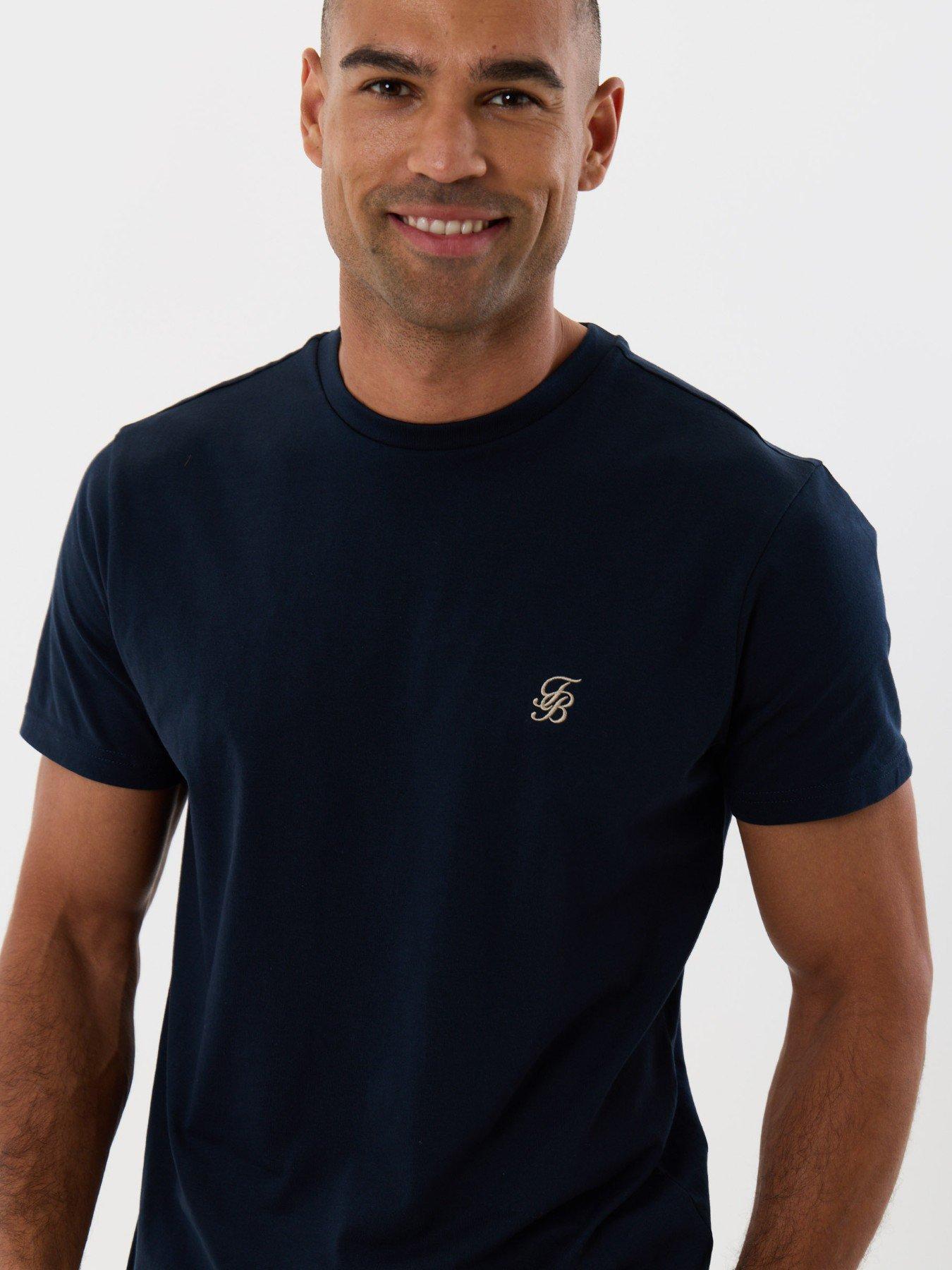 Image 4 of 4 of Threadbare Mens Cotton-Rich Check Pyjama Set - Navy