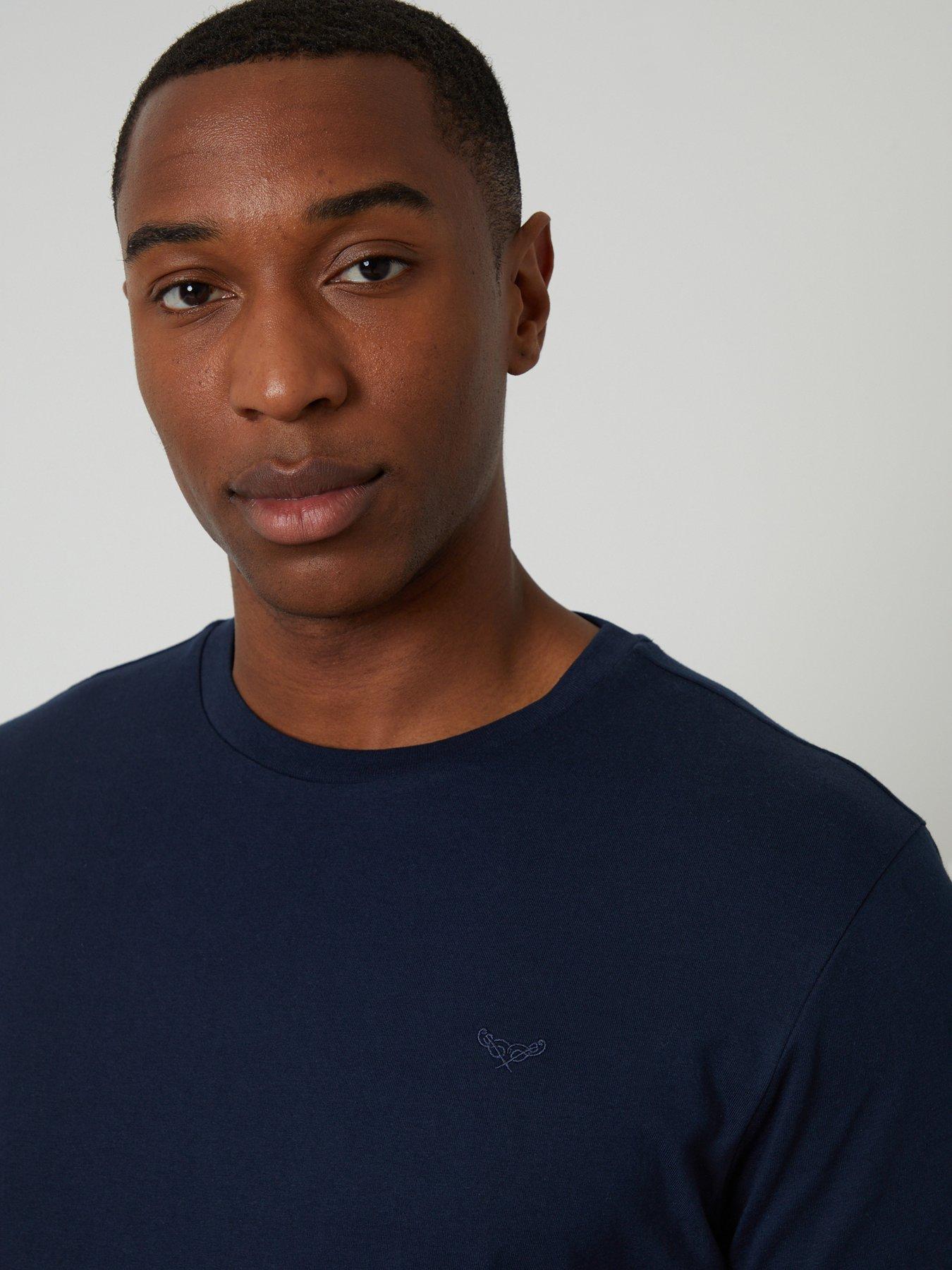 Image 4 of 4 of Threadbare T-shirt & Cotton Flannel Trousers Pyjama Set In Navy Check