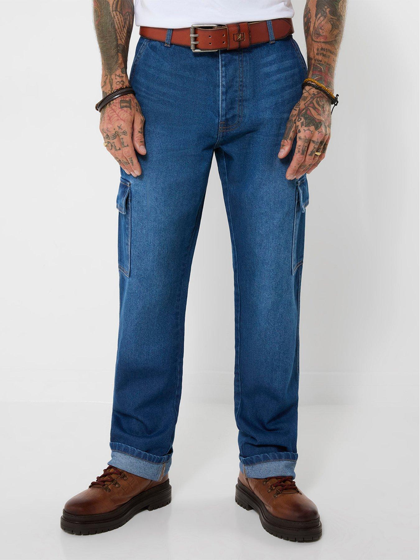 Joe Browns Outlander Denim Cargo Jeans