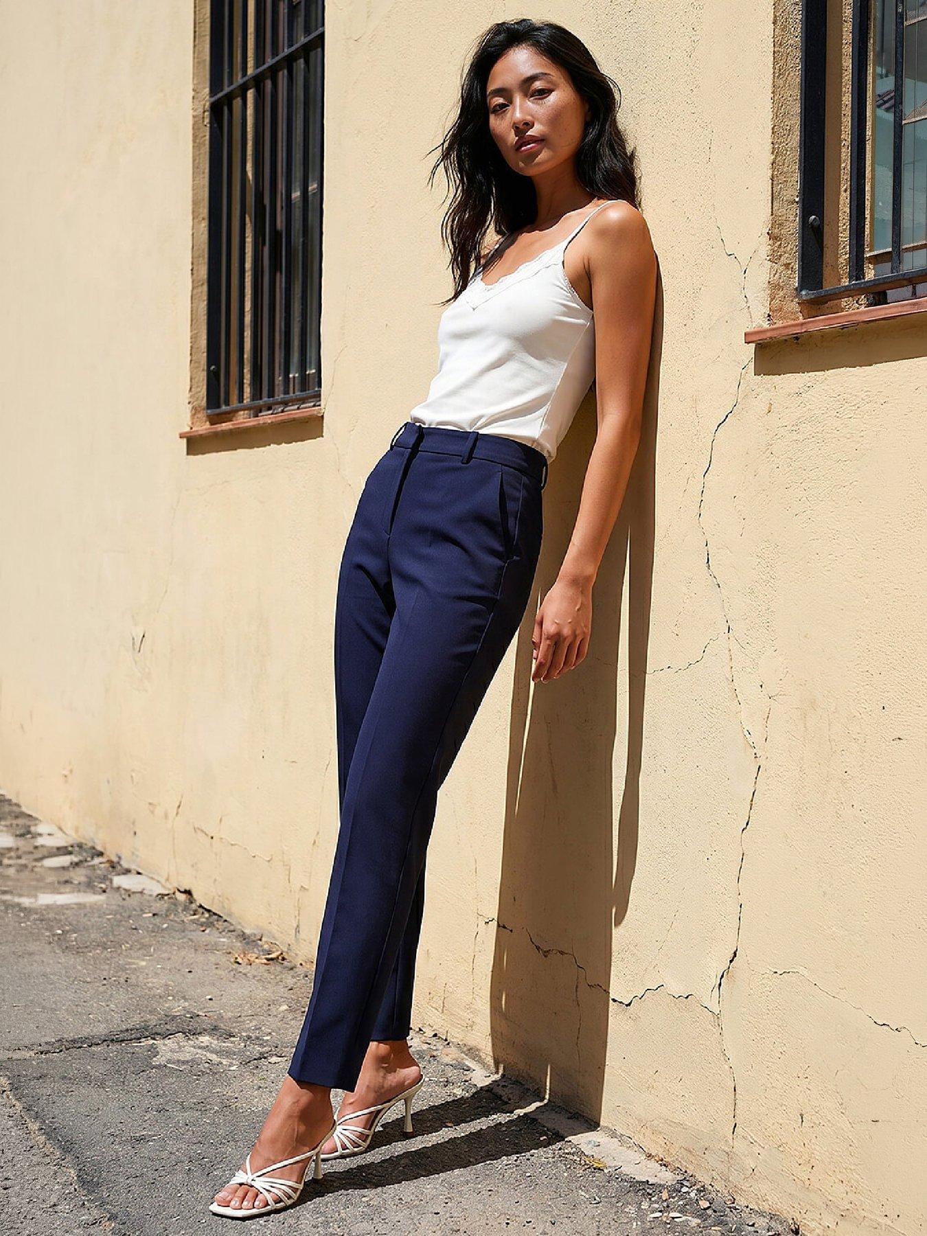 Roman Short Slim Leg Trouser
