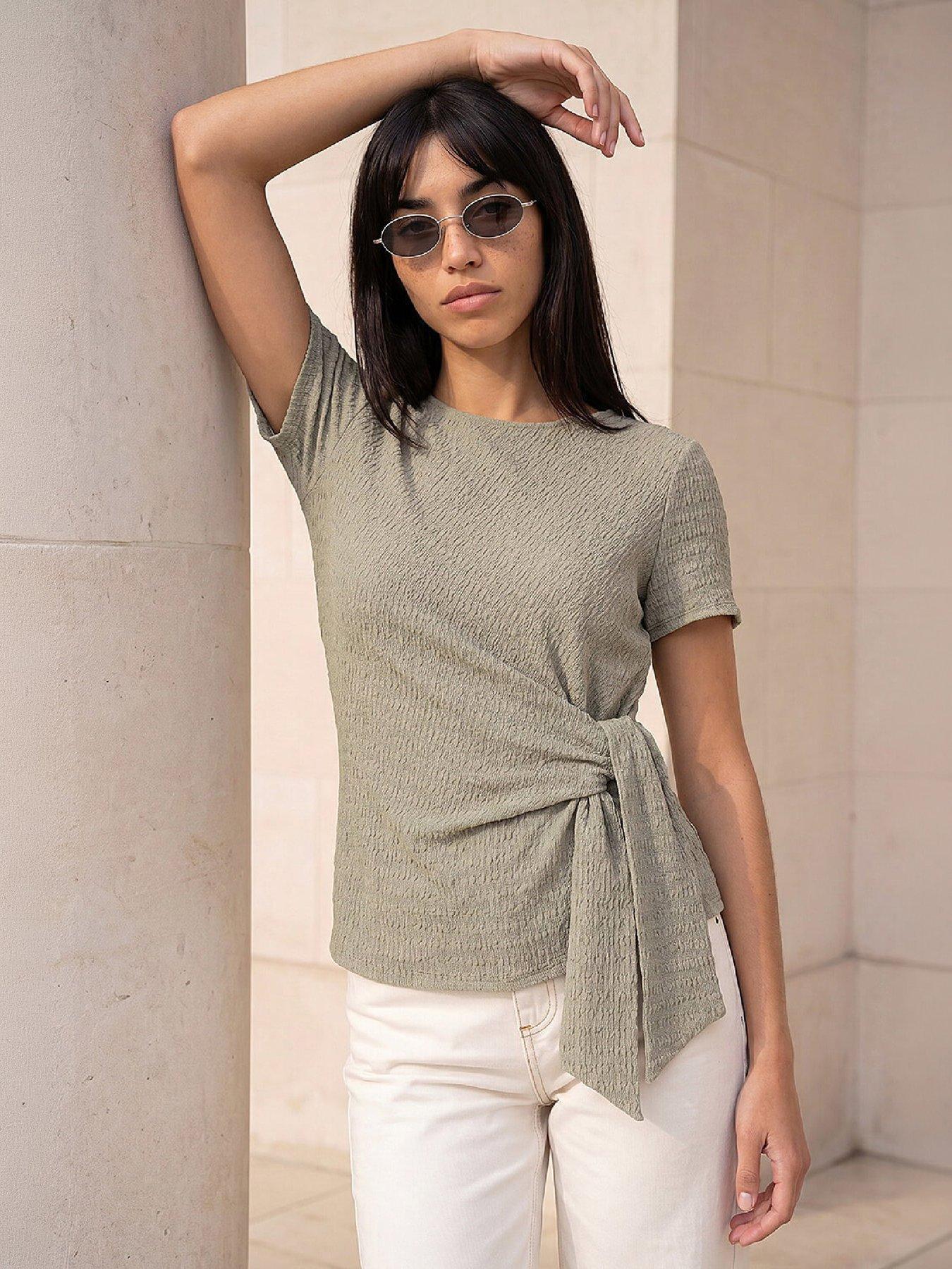 Roman Petite Textured Top