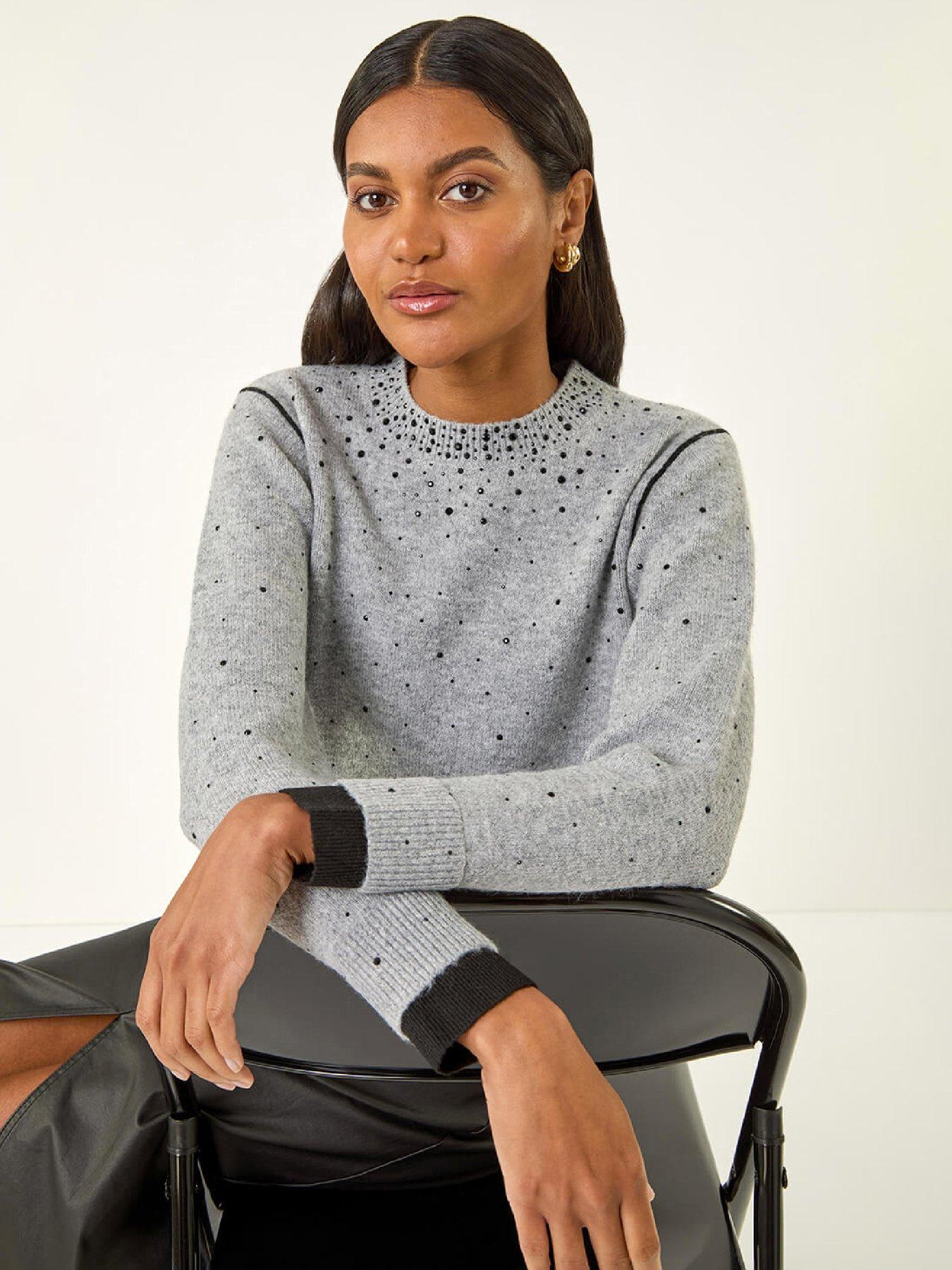 Roman Embellished Knit Jumper