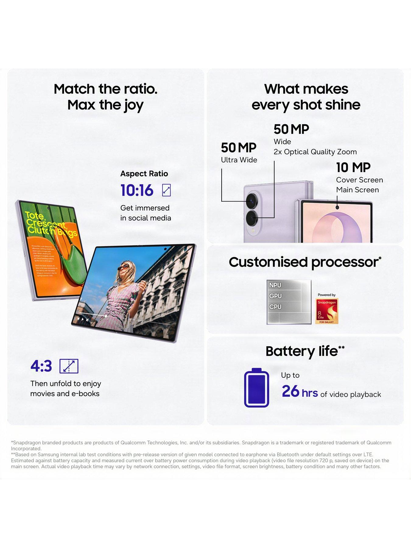 Image 3 of 7 of Samsung Galaxy Z Fold8, 512GB - with Galaxy AI