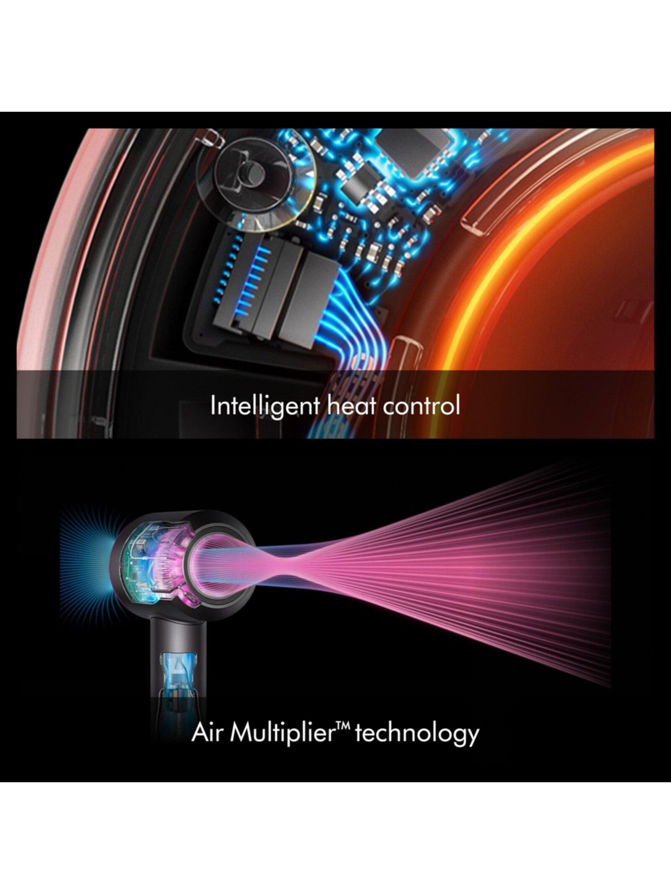 Image 4 of 8 of Dyson Supersonic Nural&trade; Hair Dryer for Straight &amp; Wavy Hair - Ceramic Apricot/Topaz
