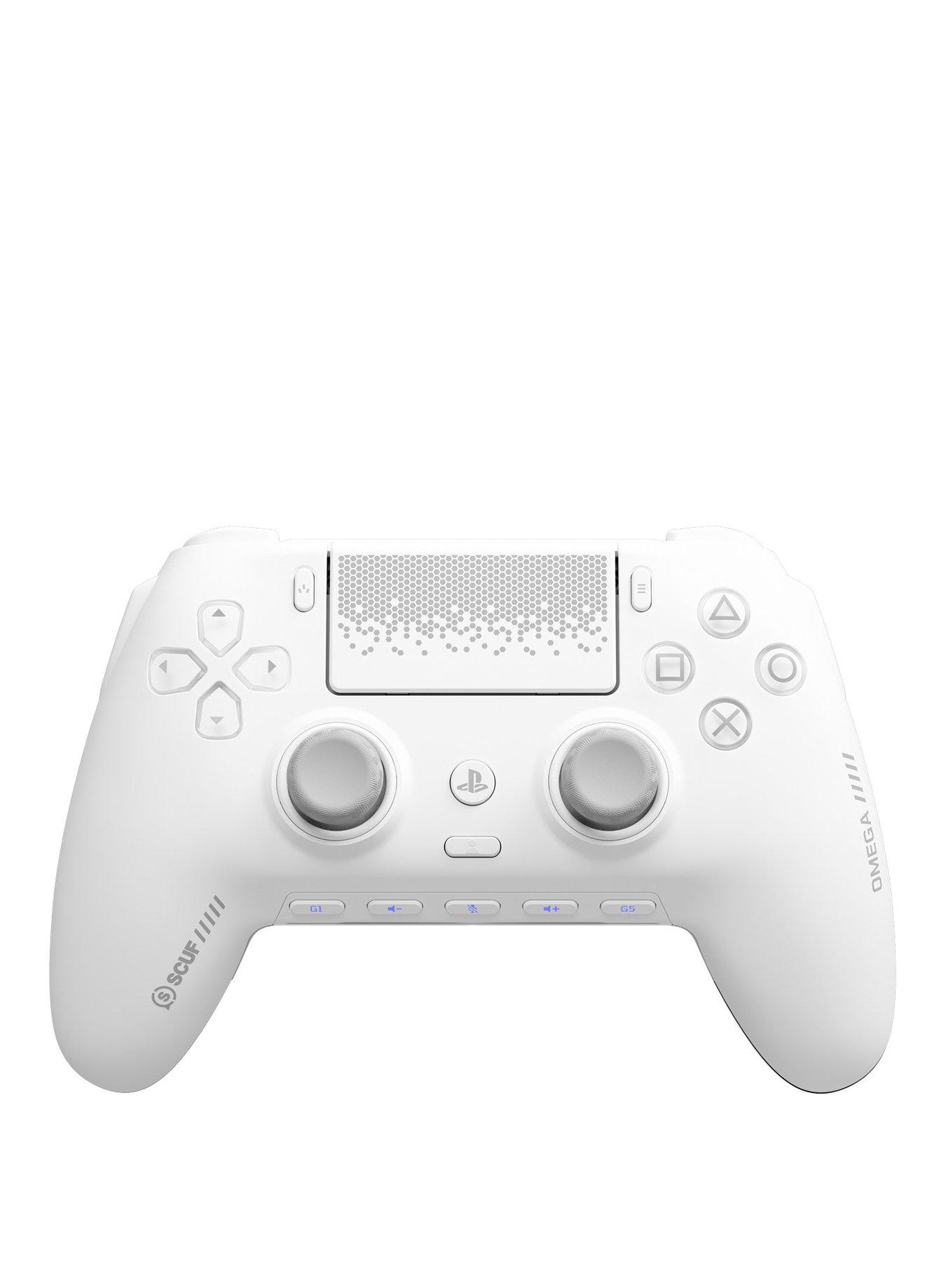 CORSAIR SCUF OMEGA Wireless Performance Controller for PS5 & PC - White