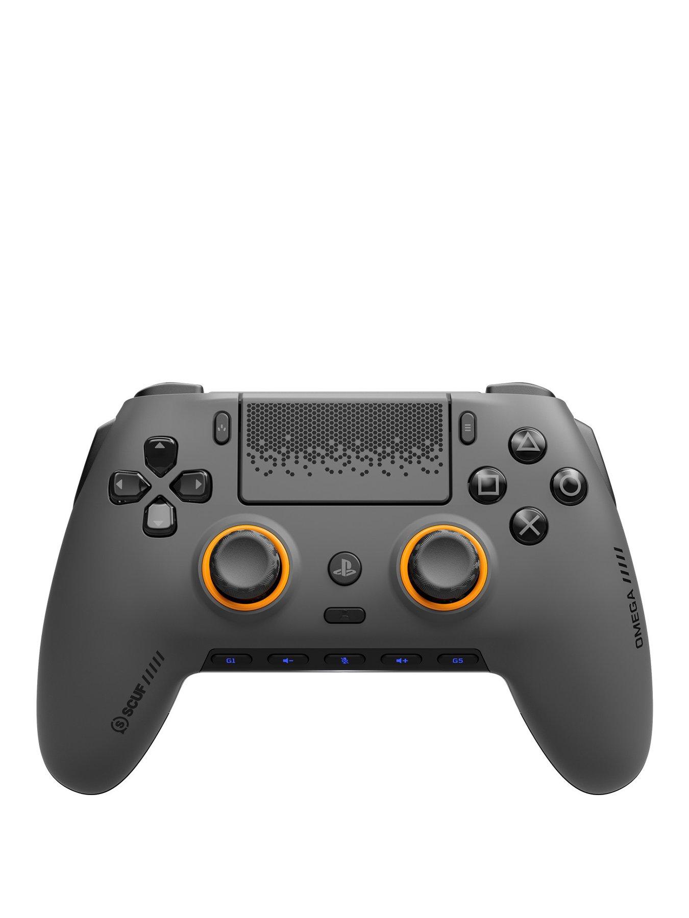 CORSAIR SCUF OMEGA Wireless Performance Controller for PS5 & PC - Steel/Grey