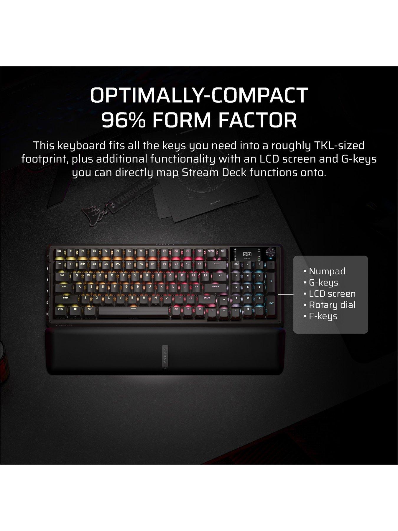 Image 4 of 7 of CORSAIR VANGUARD 96 WIRELESS Mechanical Gaming Keyboard