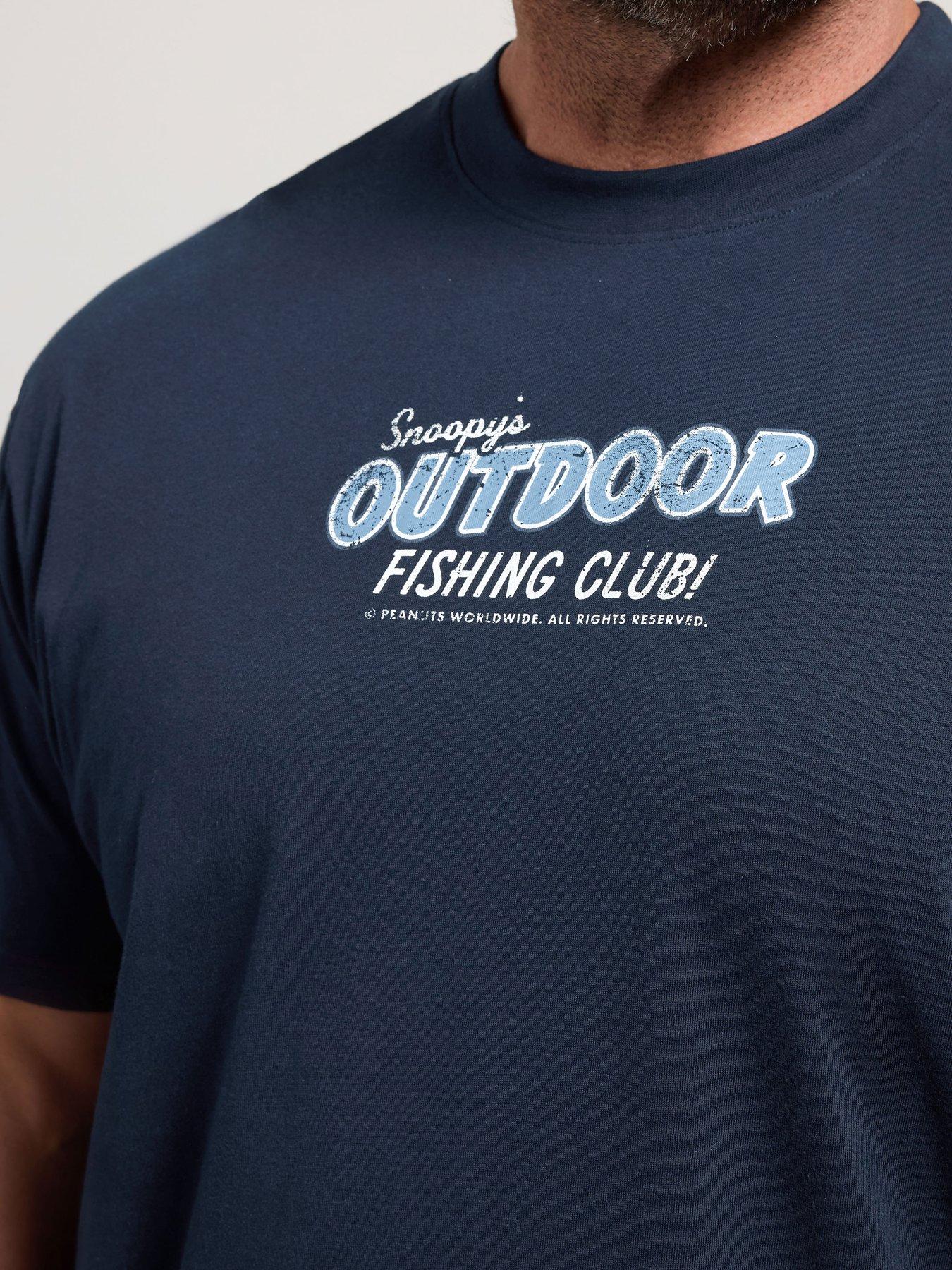 Image 4 of 4 of BadRhino Mens Graphic Regular Fit T-Shirt - Blue