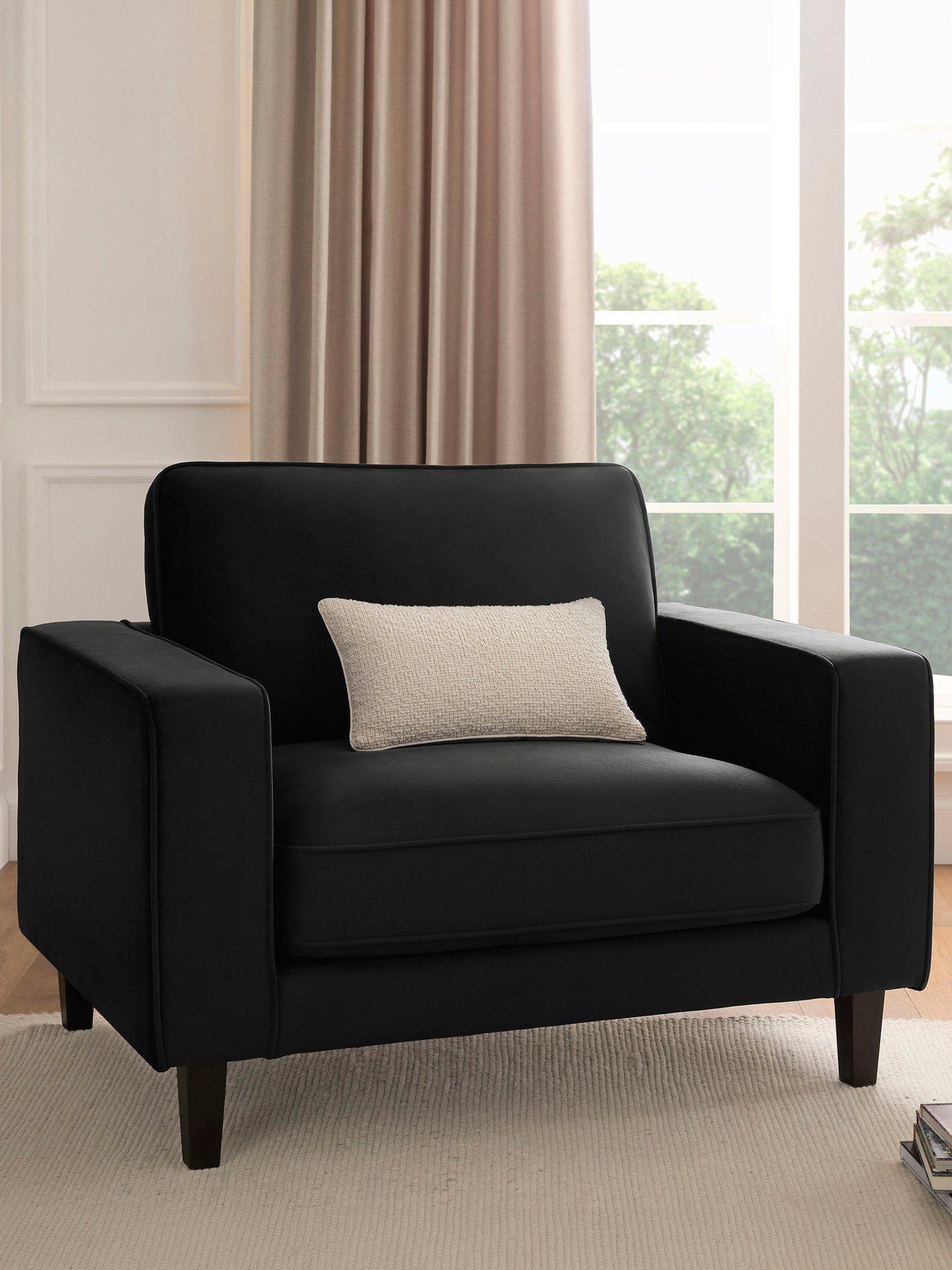 Image 1 of 7 of Dusk Soho Loveseat - Ink