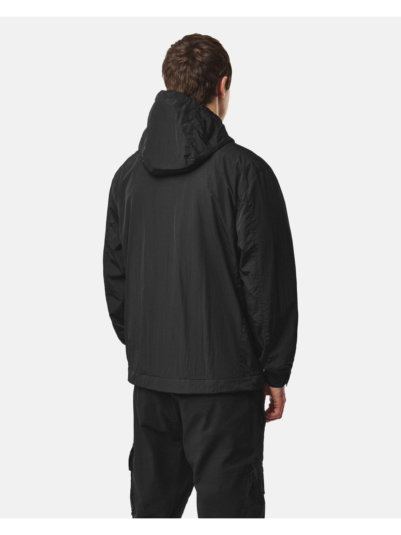 Image 4 of 7 of Weekend Offender Tralee Hooded Technical Jacket - Black