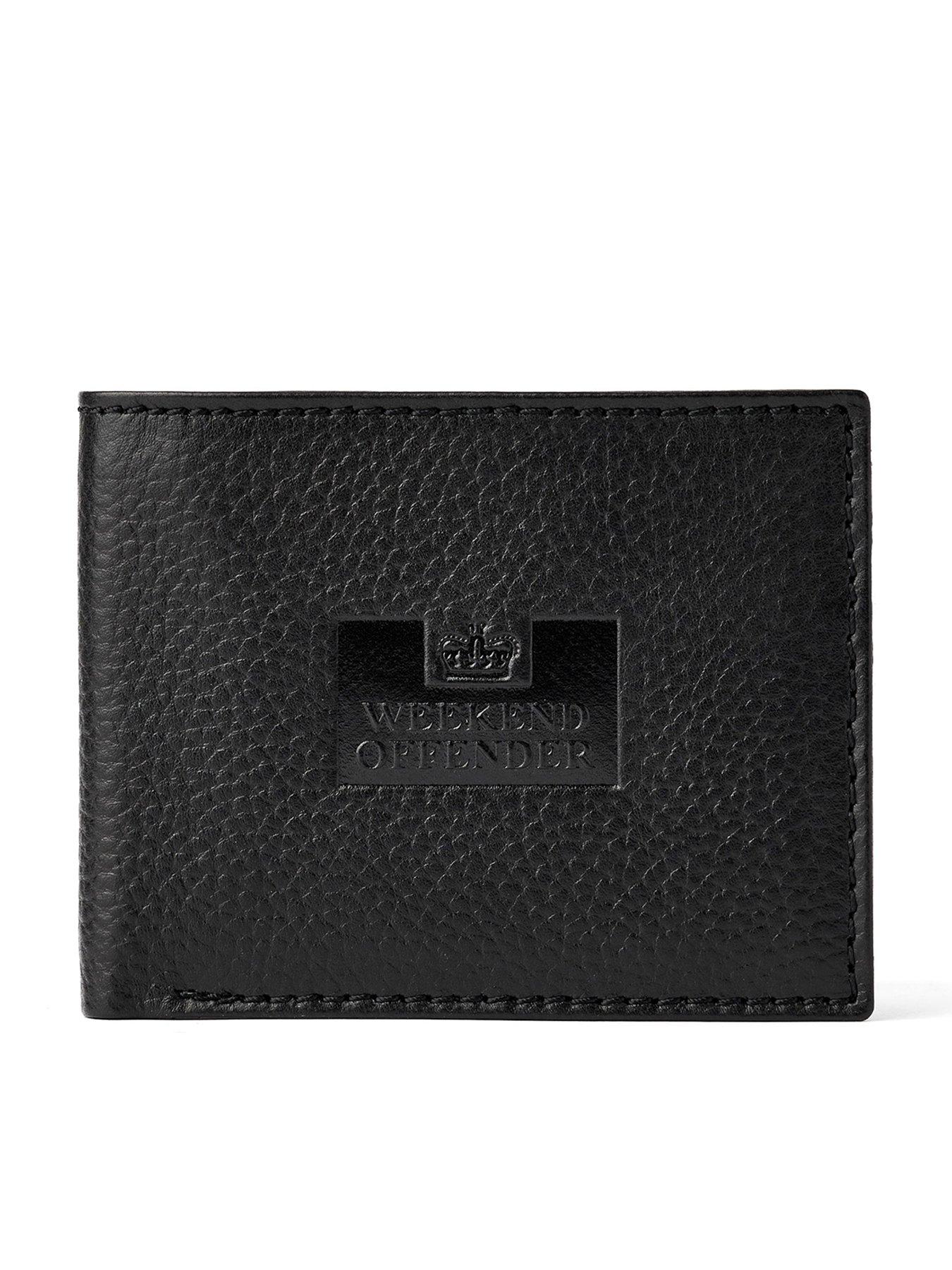 Image 1 of 5 of Weekend Offender Boxed Billfold Wallet - Black