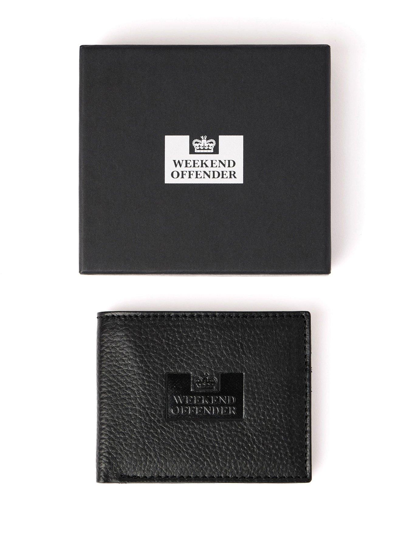 Image 2 of 5 of Weekend Offender Boxed Billfold Wallet - Black