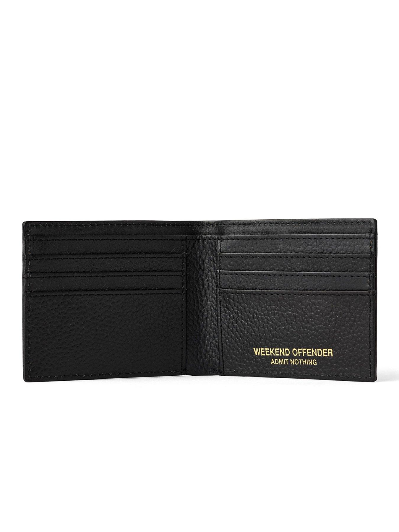 Image 3 of 5 of Weekend Offender Boxed Billfold Wallet - Black