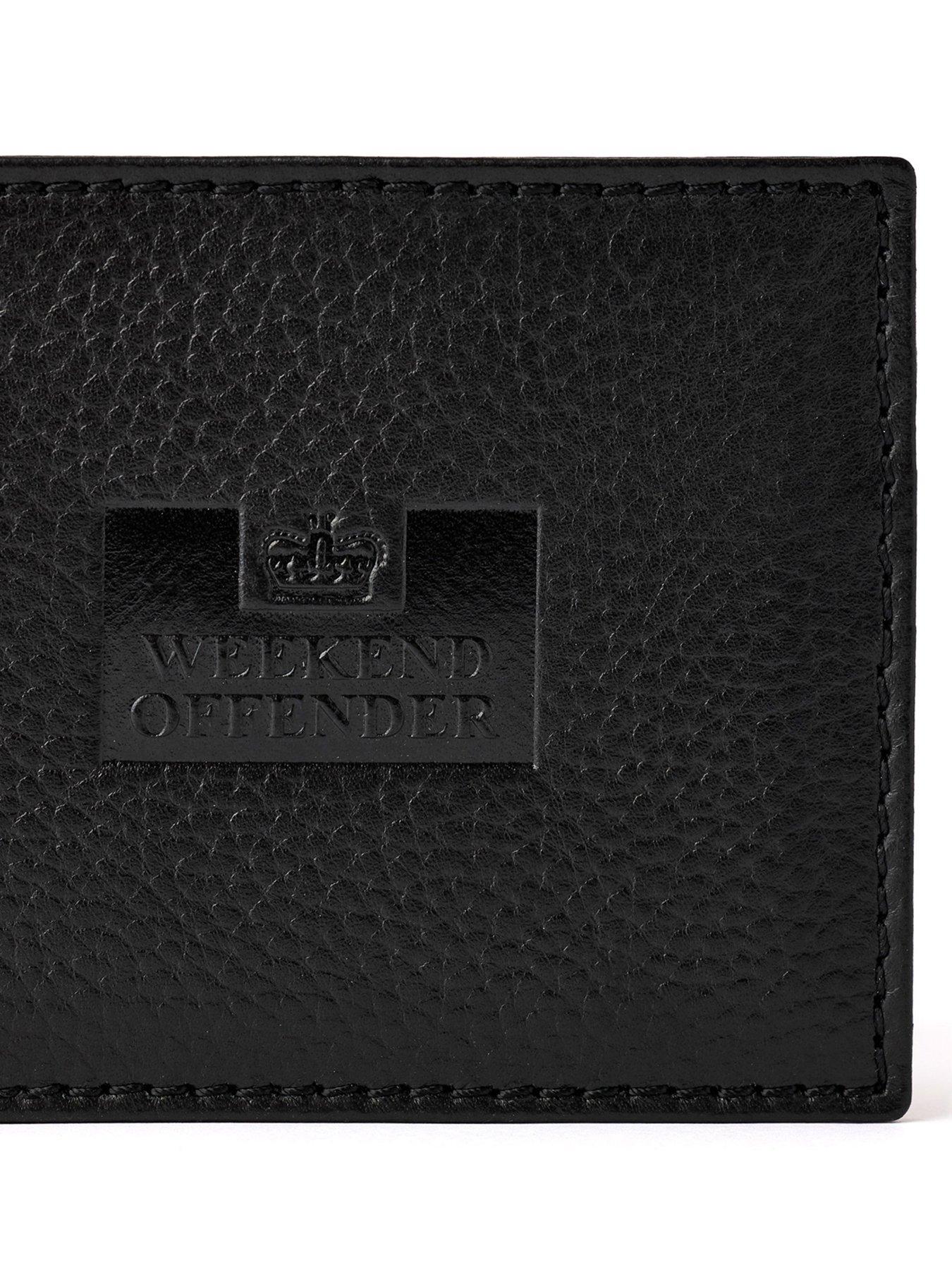 Image 4 of 5 of Weekend Offender Boxed Billfold Wallet - Black