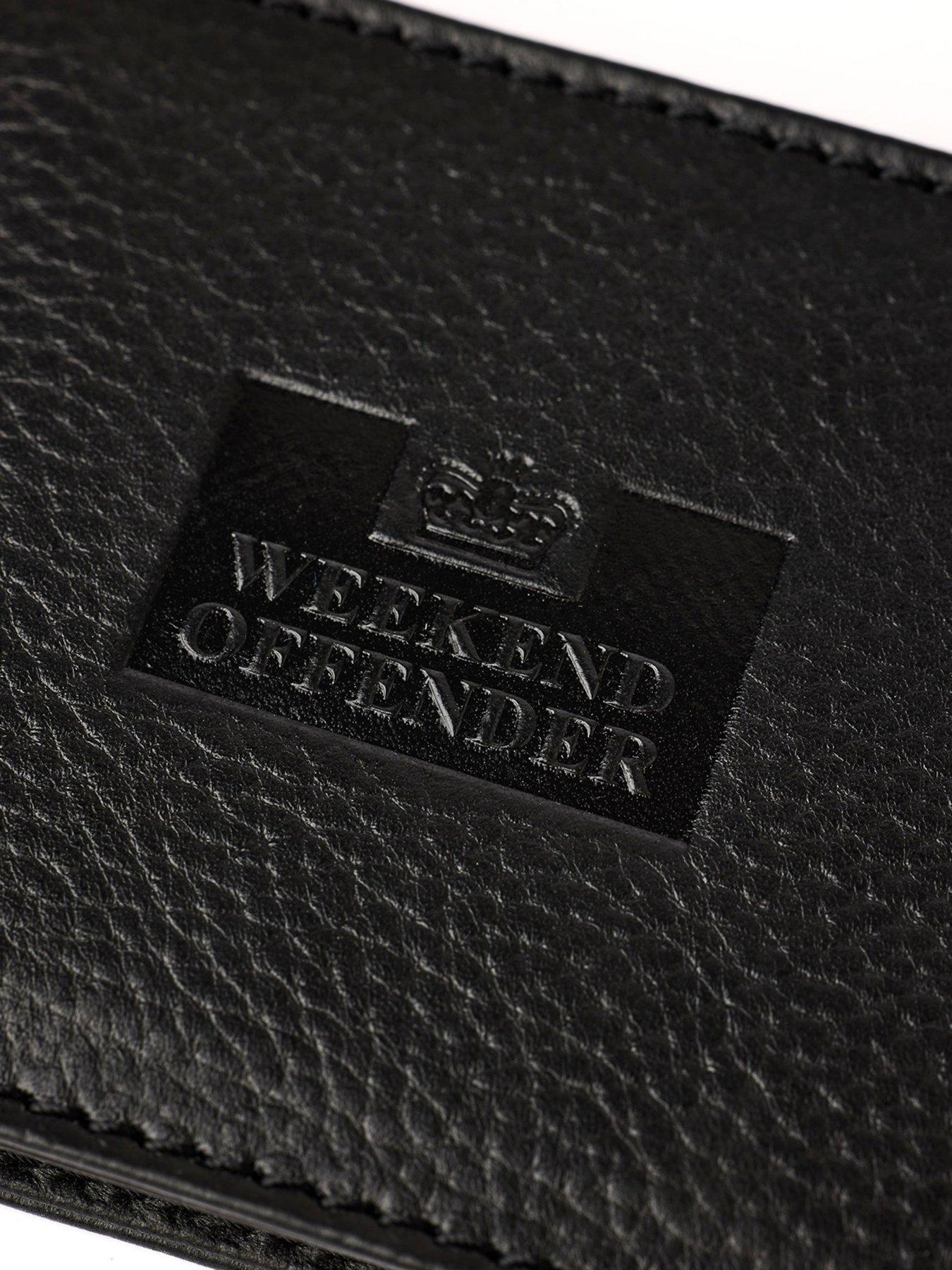 Image 5 of 5 of Weekend Offender Boxed Billfold Wallet - Black