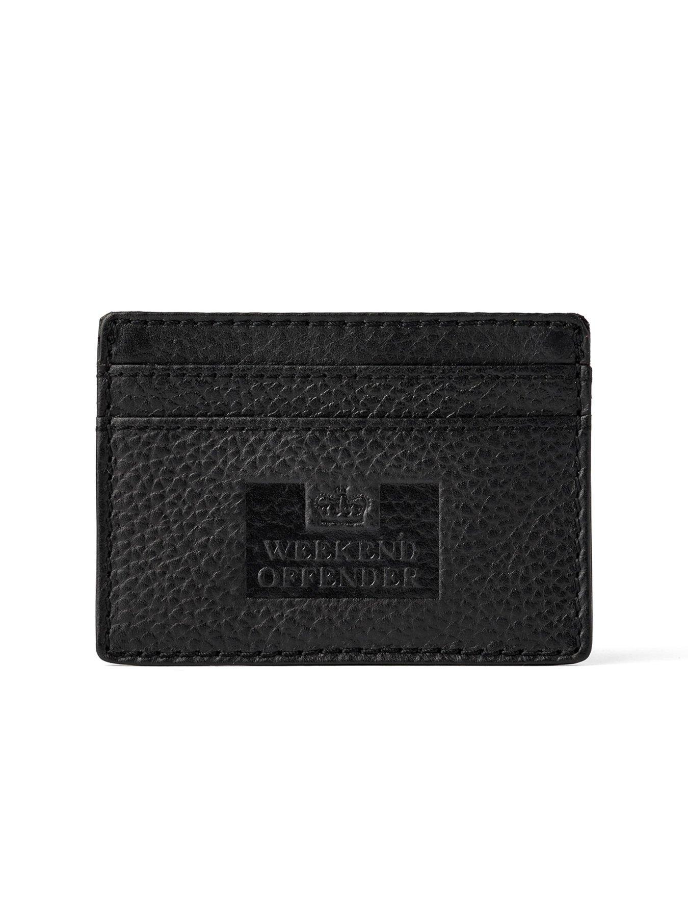 Image 2 of 4 of Weekend Offender Boxed Card Holder - Black