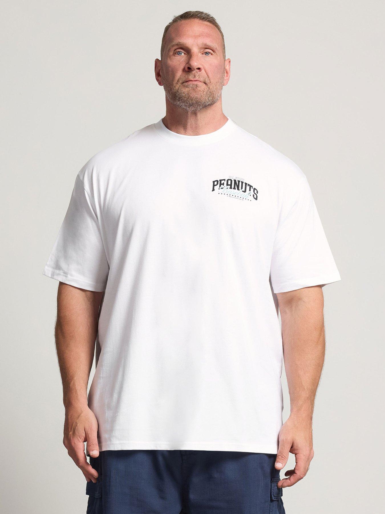 Image 1 of 4 of BadRhino Badrhino Extra Long Peanuts Baseball T-shirt