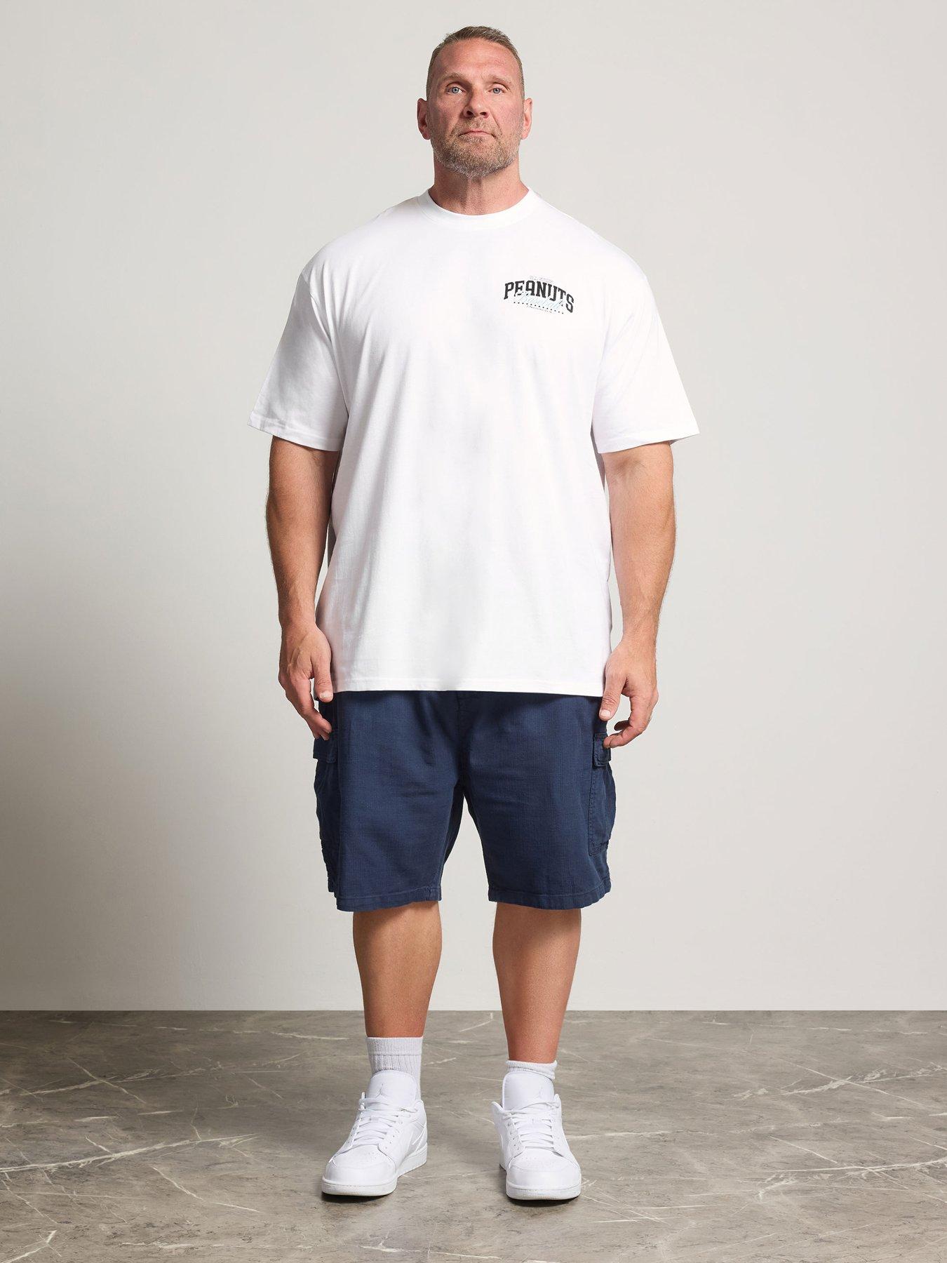 Image 3 of 4 of BadRhino Badrhino Extra Long Peanuts Baseball T-shirt