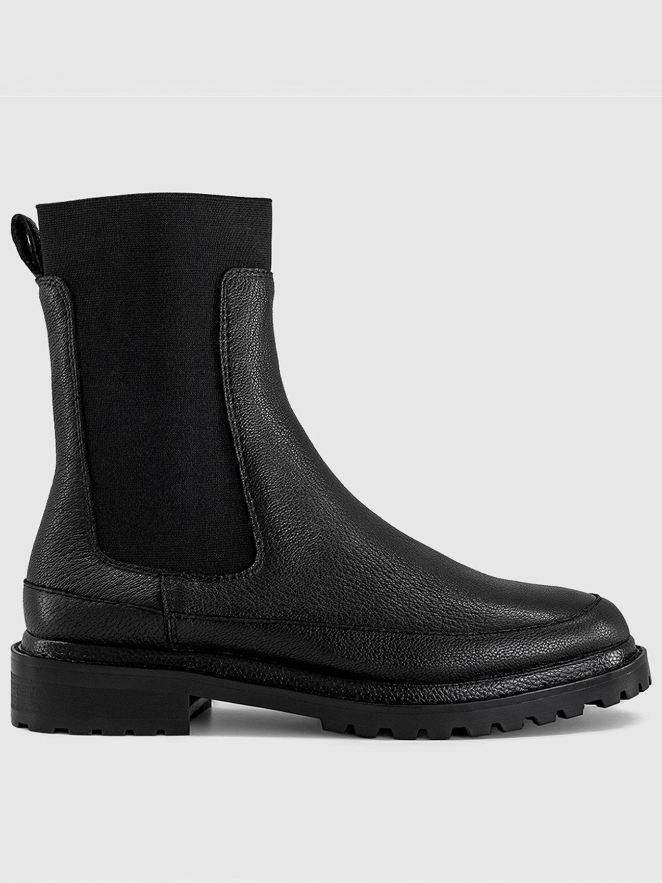 Image 1 of 3 of OFFICE Accent - Chunky Chelsea Ankle Boot