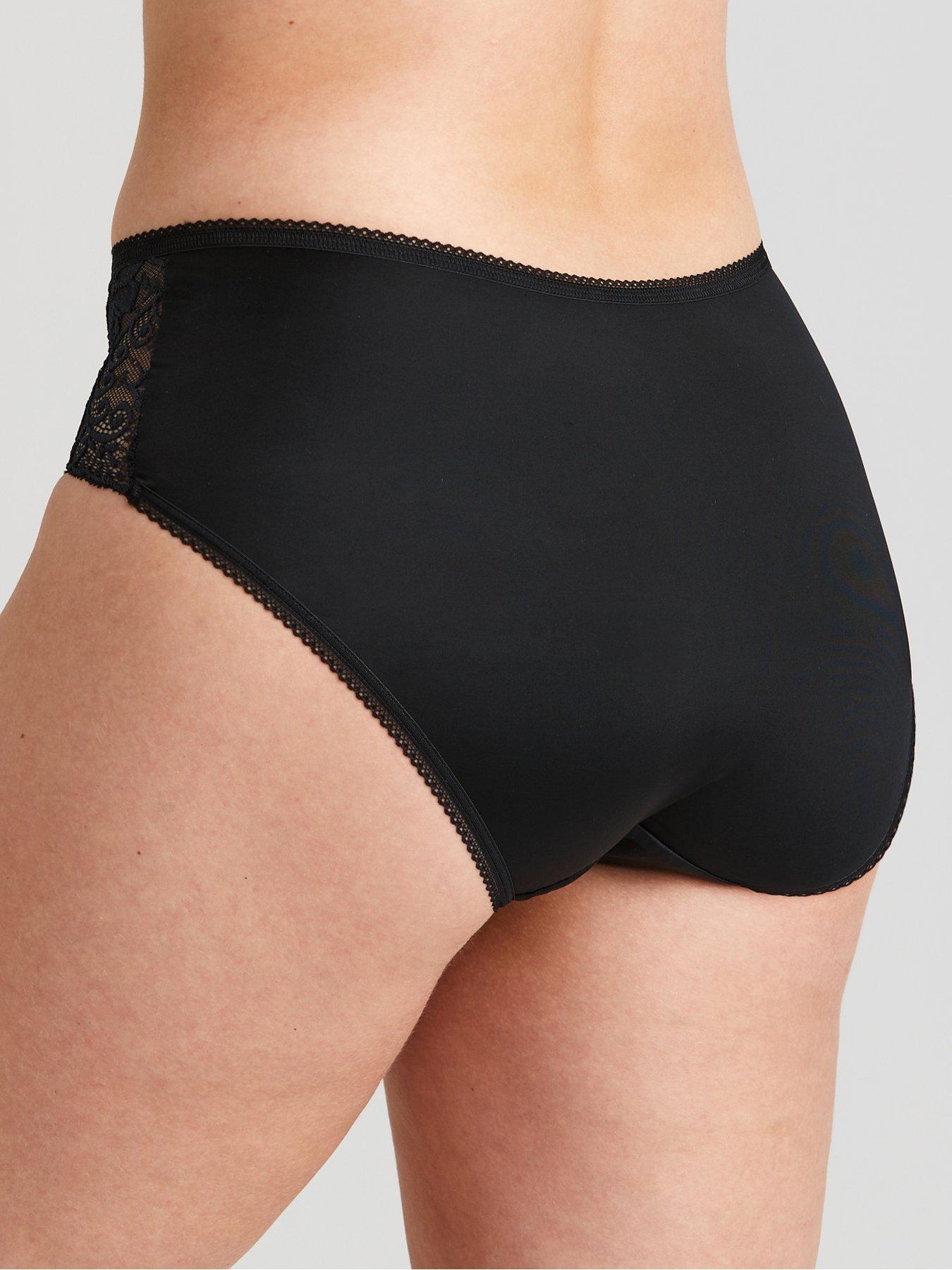 Image 2 of 3 of Miss Mary of Sweden Fauna Panty - Black