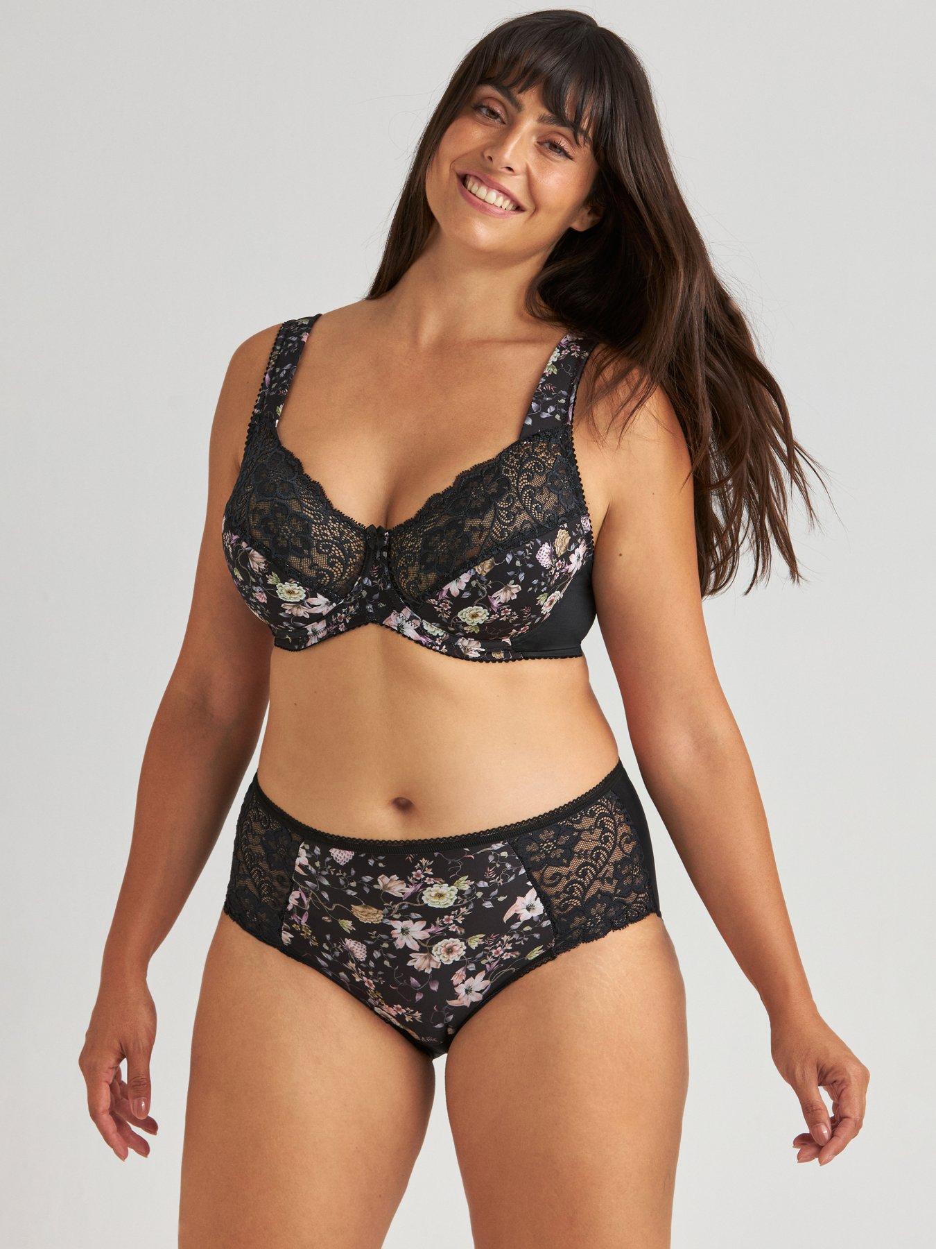 Image 3 of 3 of Miss Mary of Sweden Fauna Panty - Black