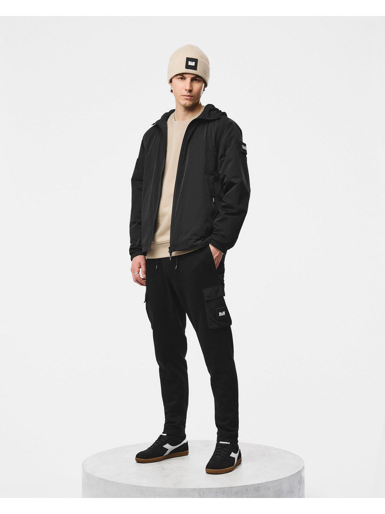 Image 4 of 7 of Weekend Offender Technician Hooded Technical Jacket - Black