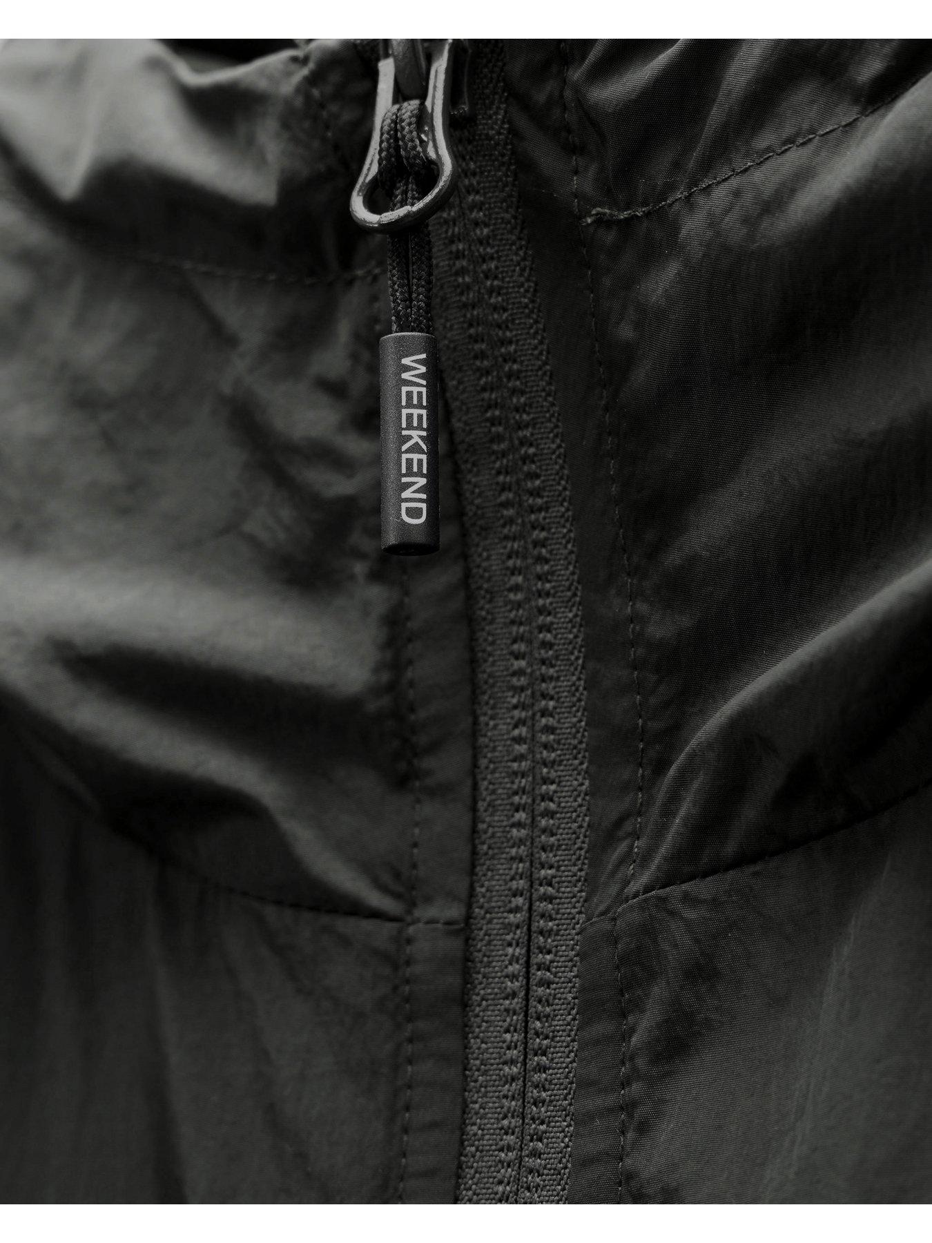 Image 7 of 7 of Weekend Offender Technician Hooded Technical Jacket - Black