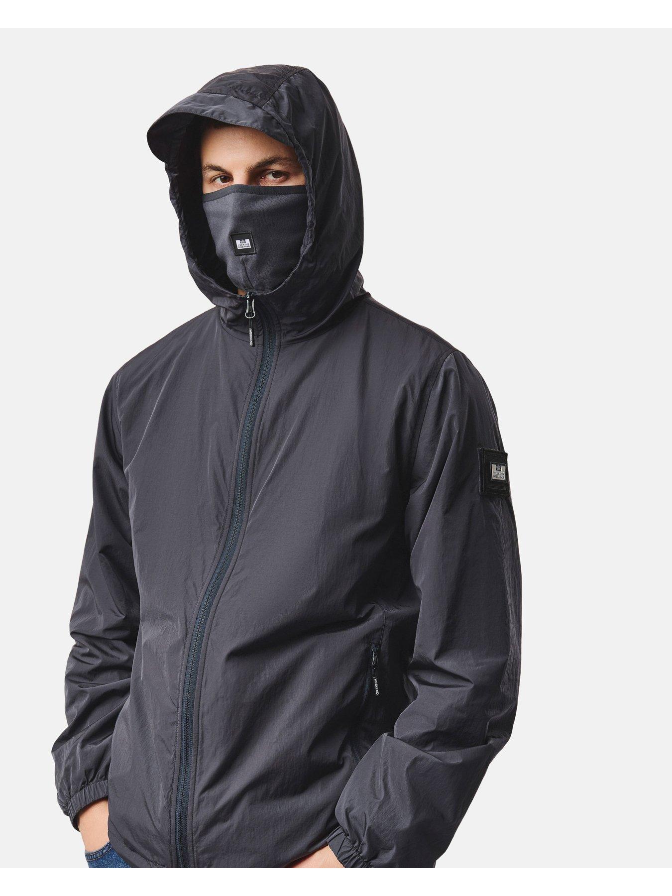 Image 2 of 7 of Weekend Offender Technician Hooded Technical Jacket - Dark Grey