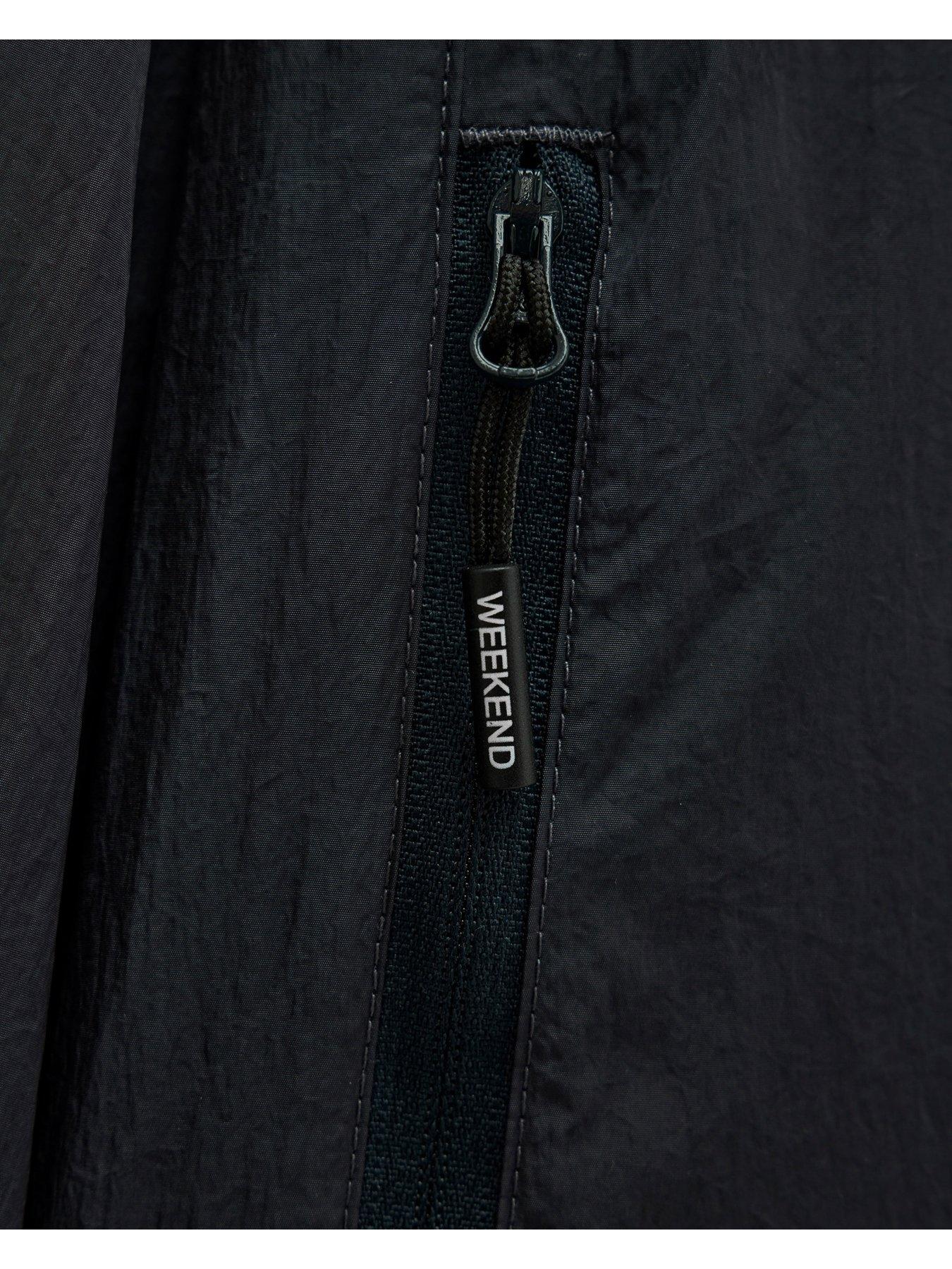 Image 7 of 7 of Weekend Offender Technician Hooded Technical Jacket - Dark Grey
