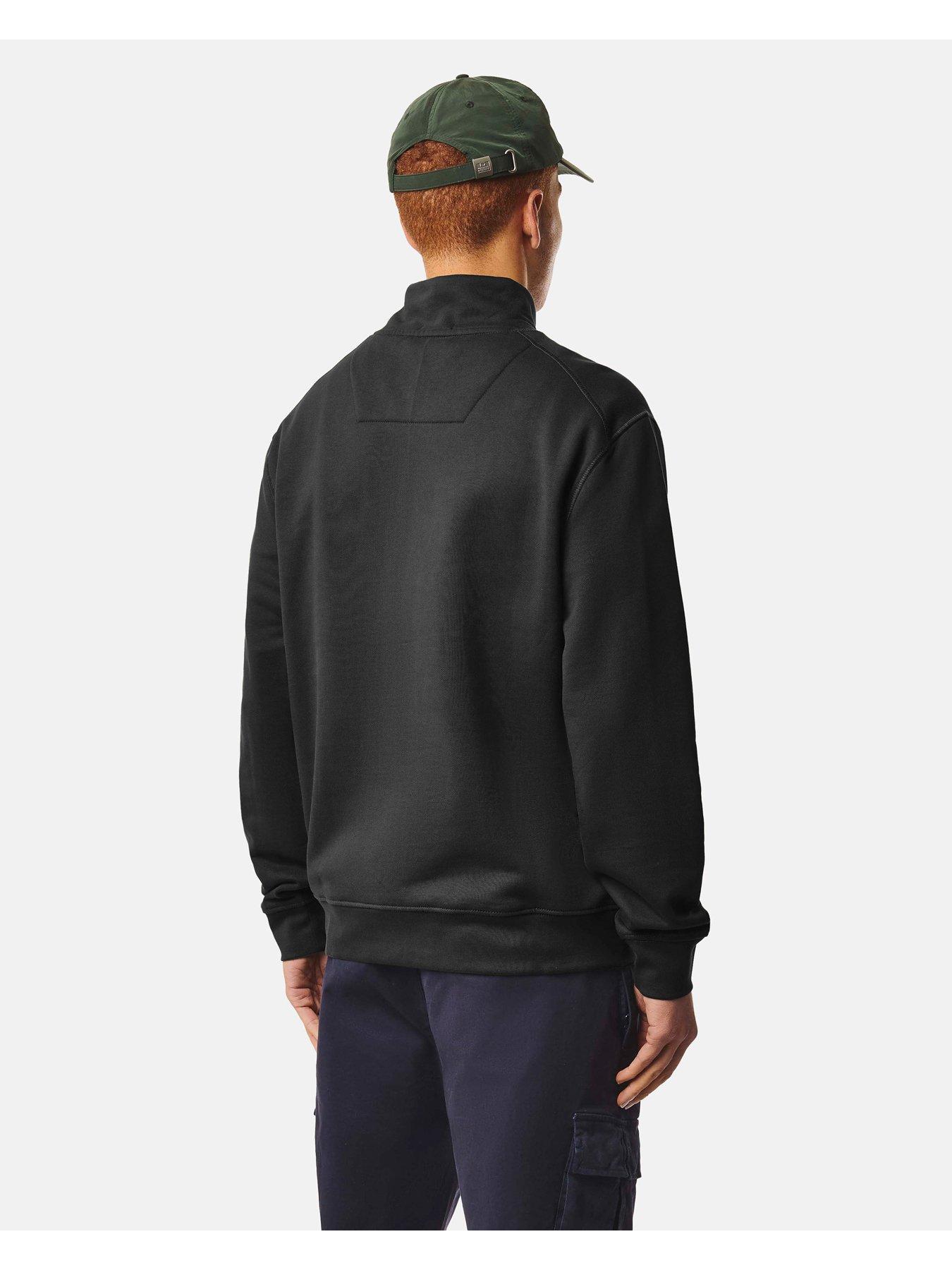 Image 3 of 5 of Weekend Offender Kraviz 1/4 Zip Sweatshirt - Black