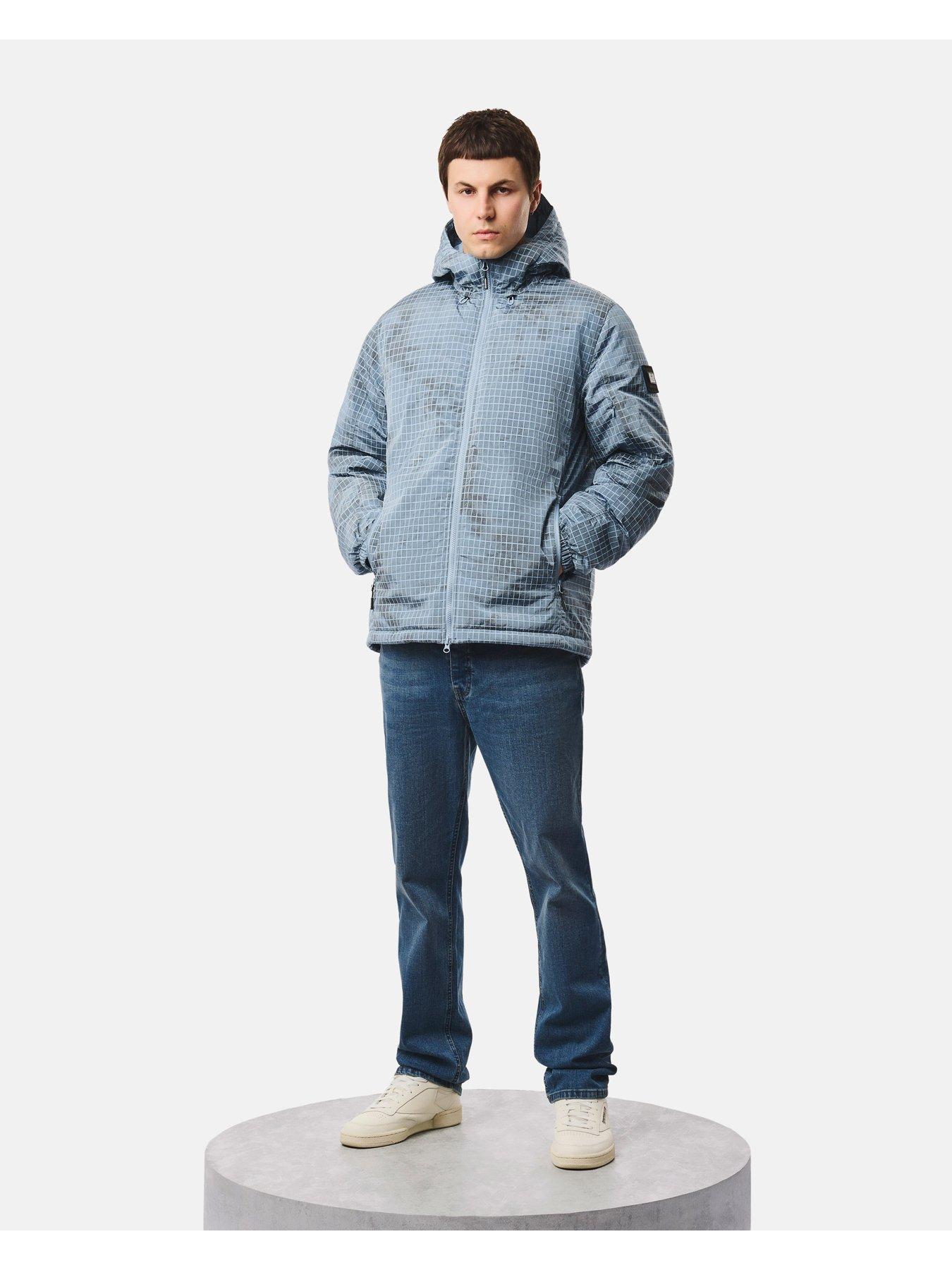 Image 3 of 7 of Weekend Offender Vettel Thermo Hooded Jacket - Blue