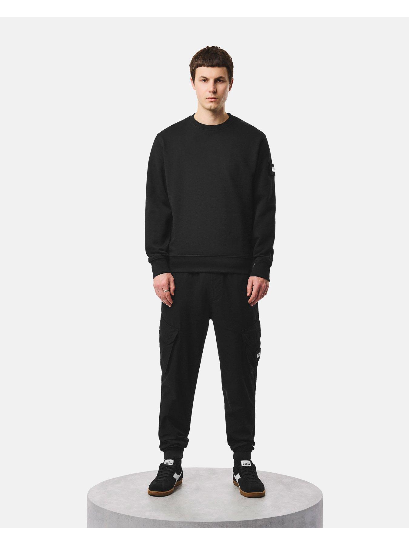 Image 2 of 6 of Weekend Offender F Bomb Badge Sweatshirt - Black