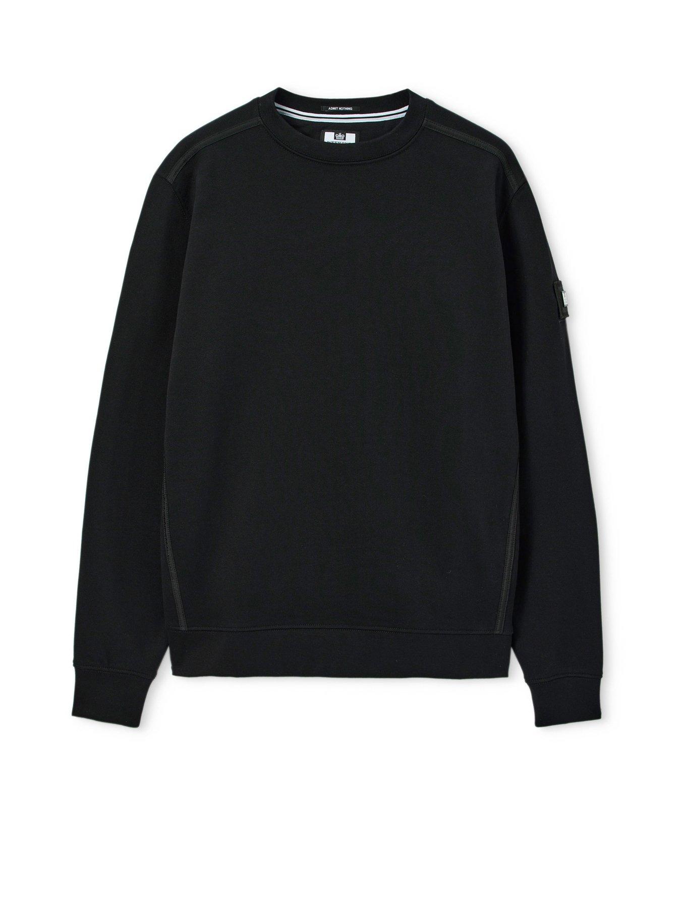 Image 4 of 6 of Weekend Offender Thunder Sweatshirt - Black