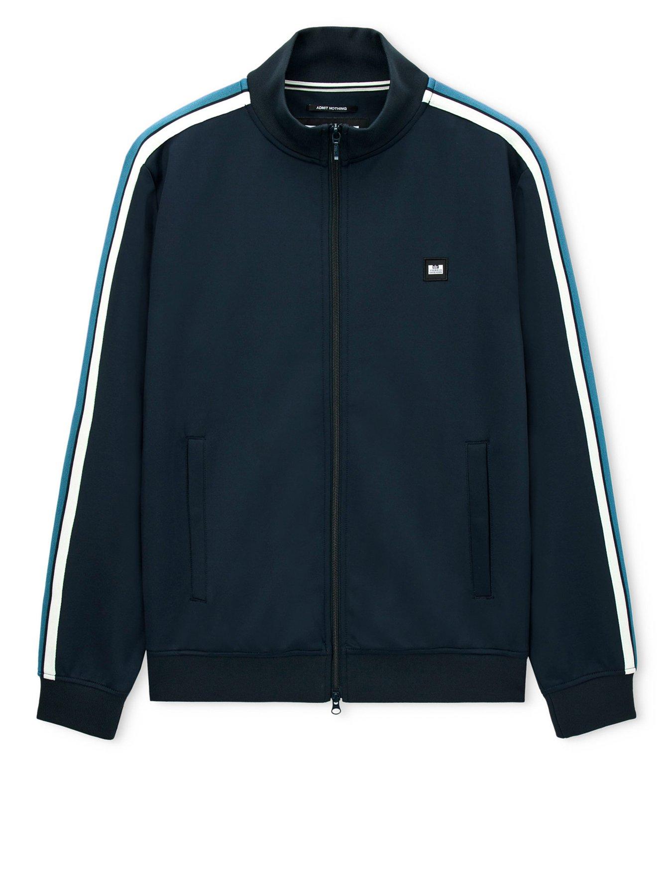 Image 4 of 5 of Weekend Offender Cultra Track Top - Navy