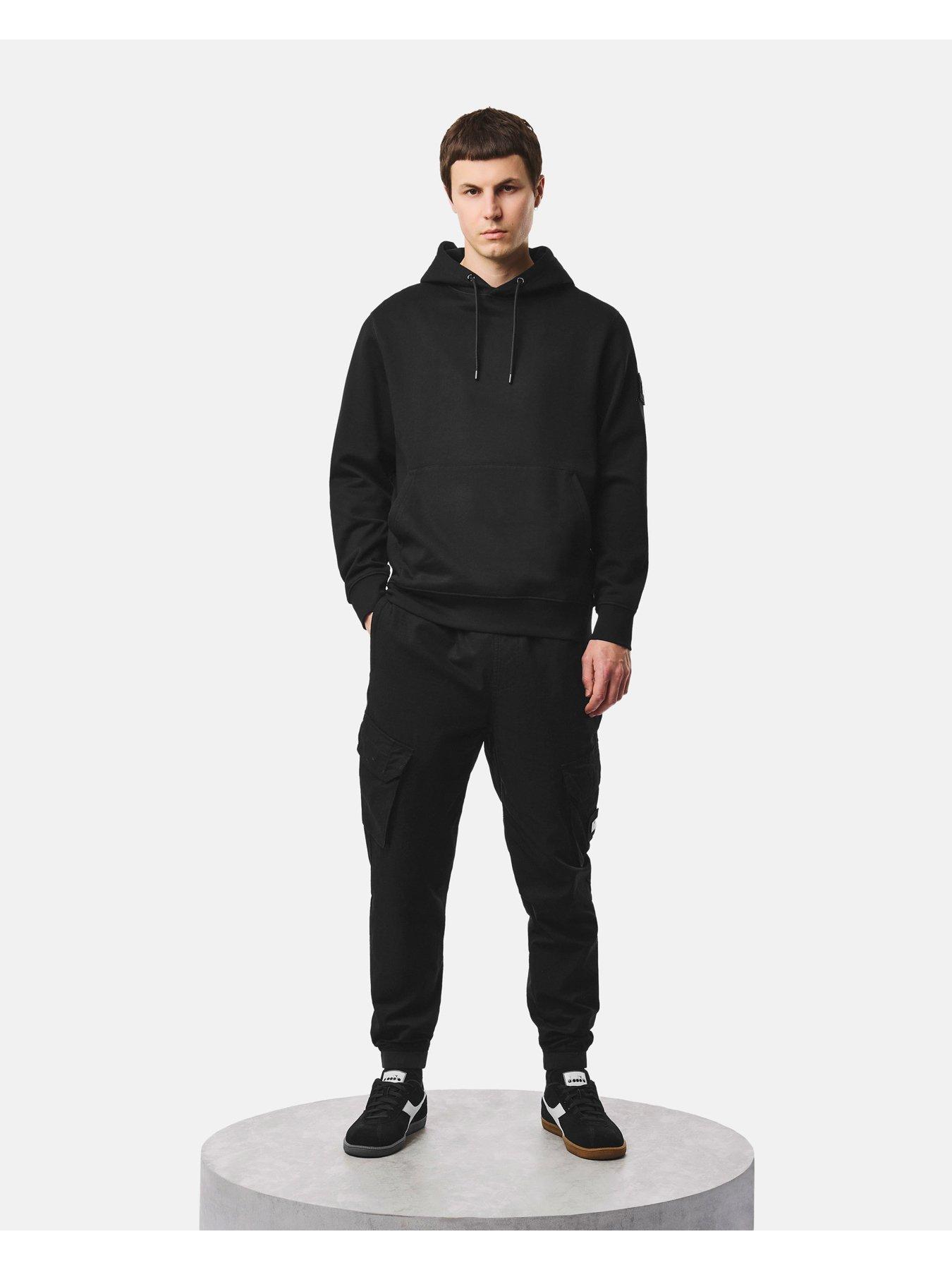 Image 2 of 5 of Weekend Offender Oulton Pullover Hoodie - Black