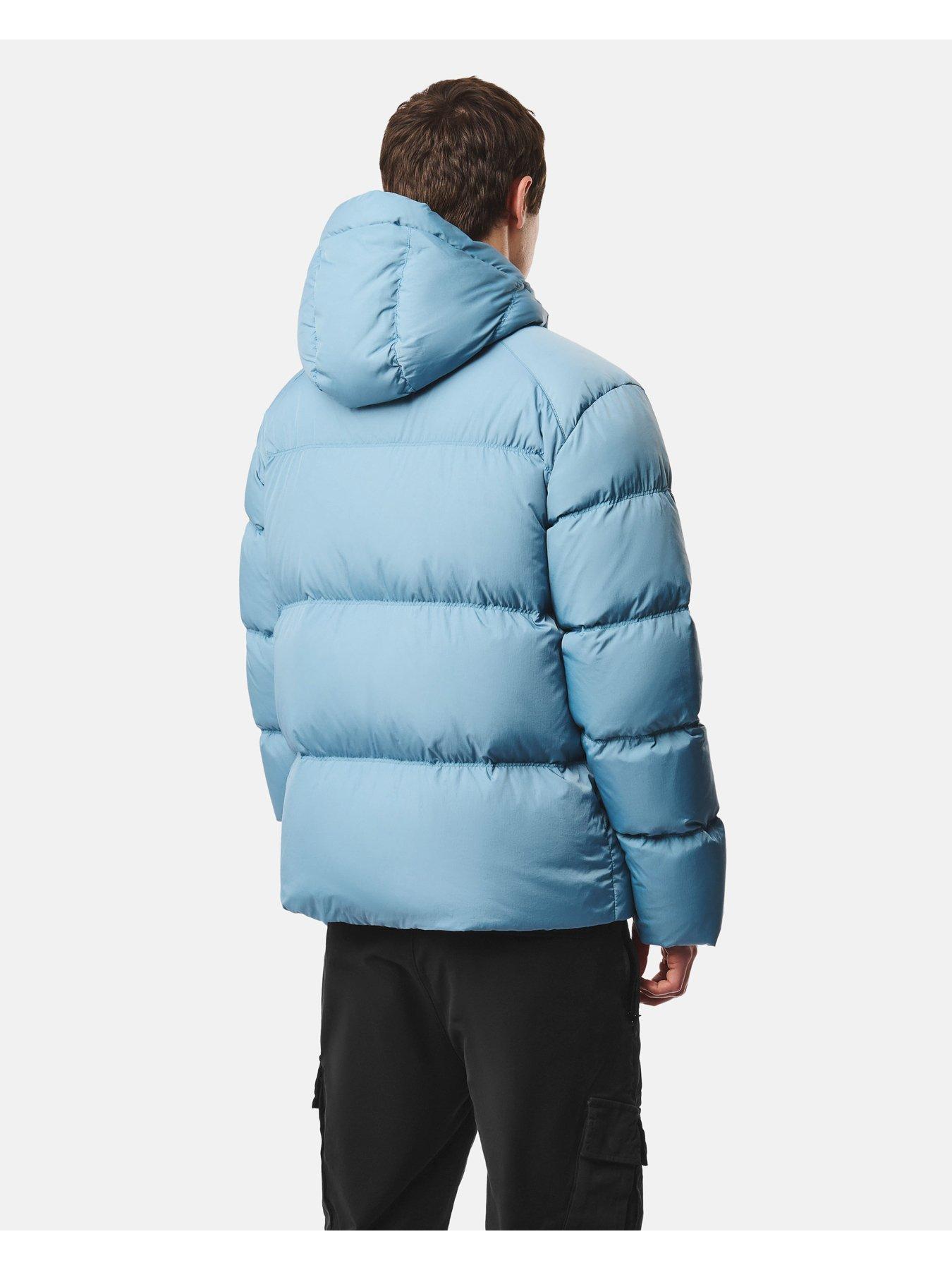 Image 3 of 7 of Weekend Offender Esja Padded Hooded Coat - Blue