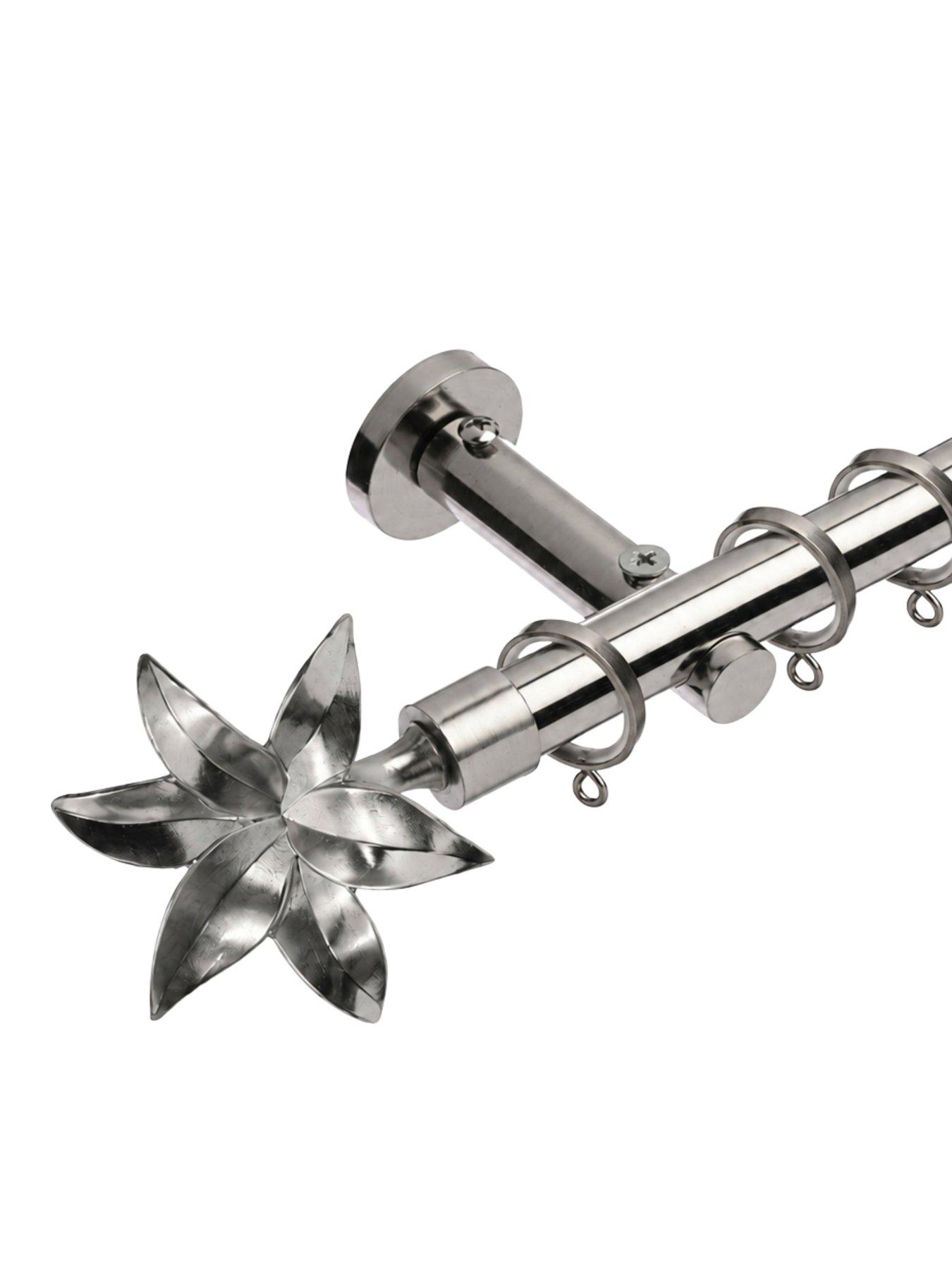 The Very Collection Palm Finial 19mm Premium Pole Set 120-210cm
