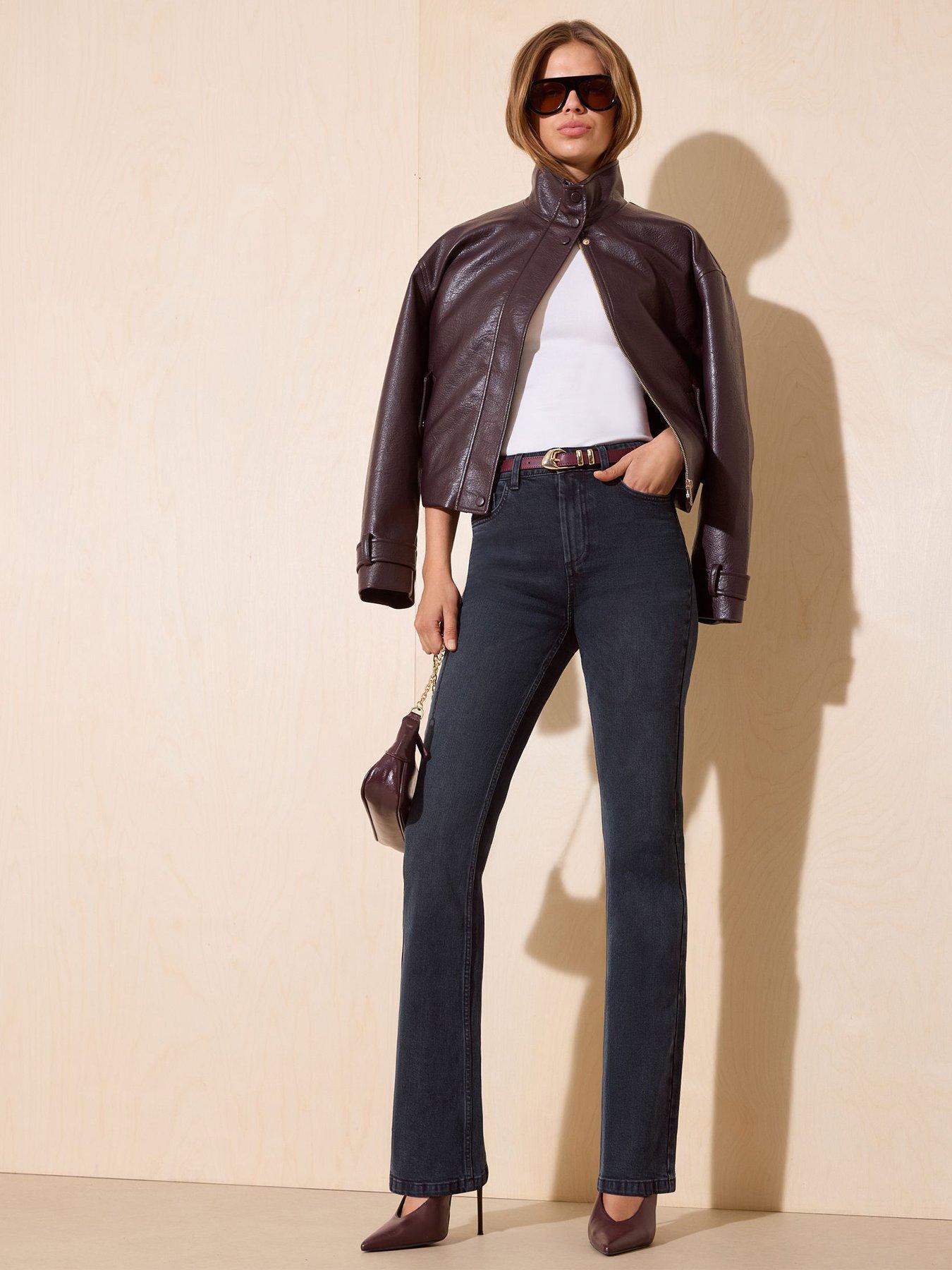 Image 3 of 5 of Friends Like These Womens Bootcut Stretch Jeans - Blue