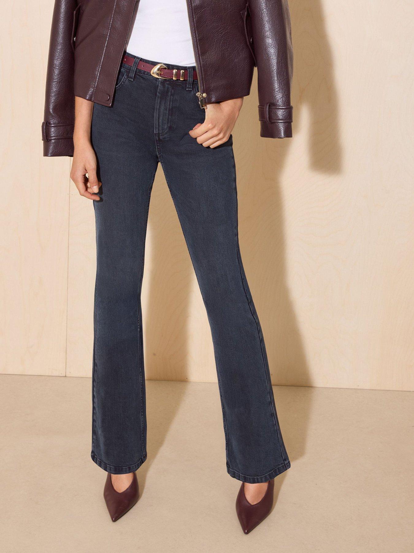 Image 4 of 5 of Friends Like These Womens Bootcut Stretch Jeans - Blue