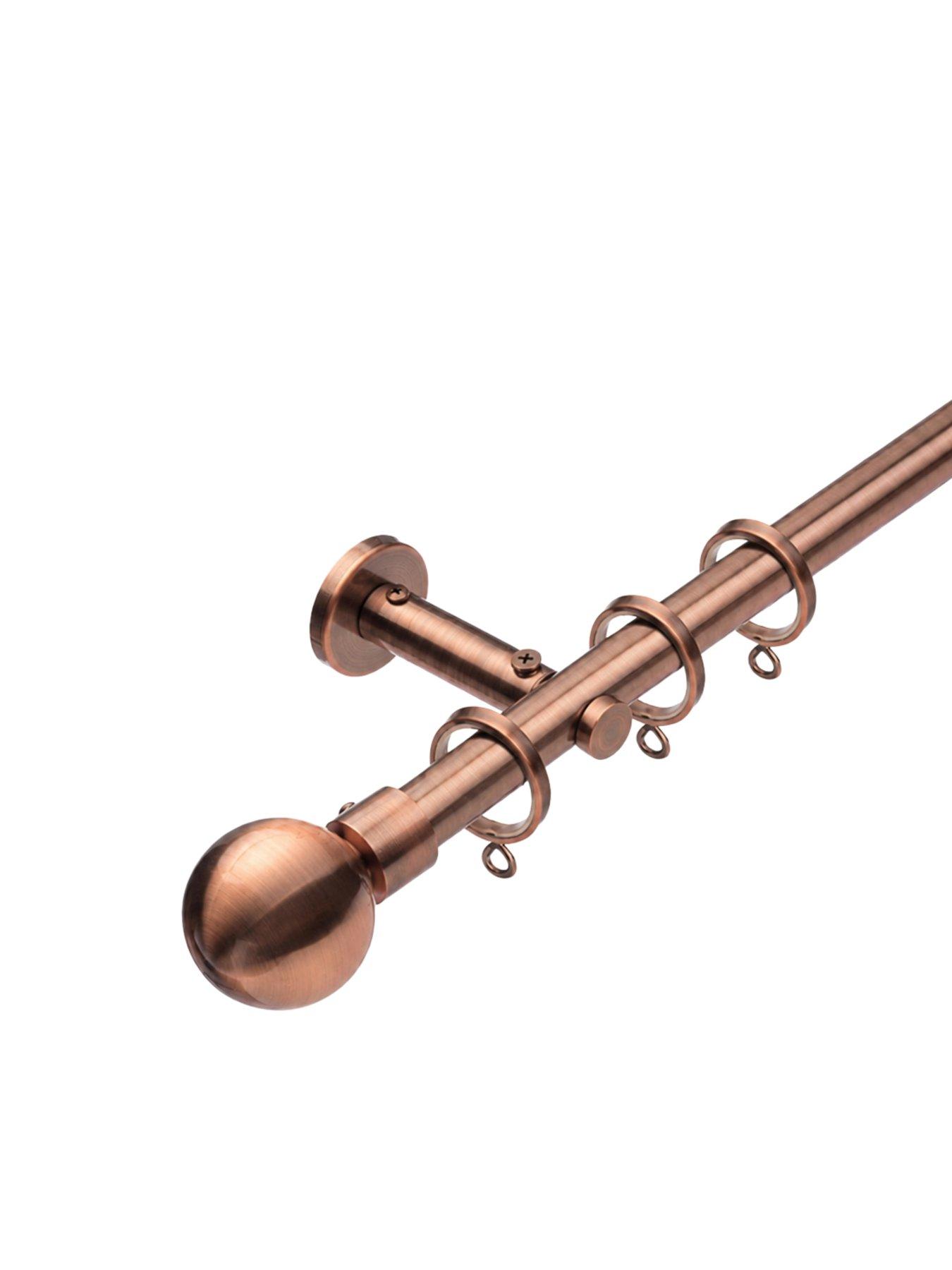 The Very Collection Fixed Length 28mm Premium Curtain Pole 240cm