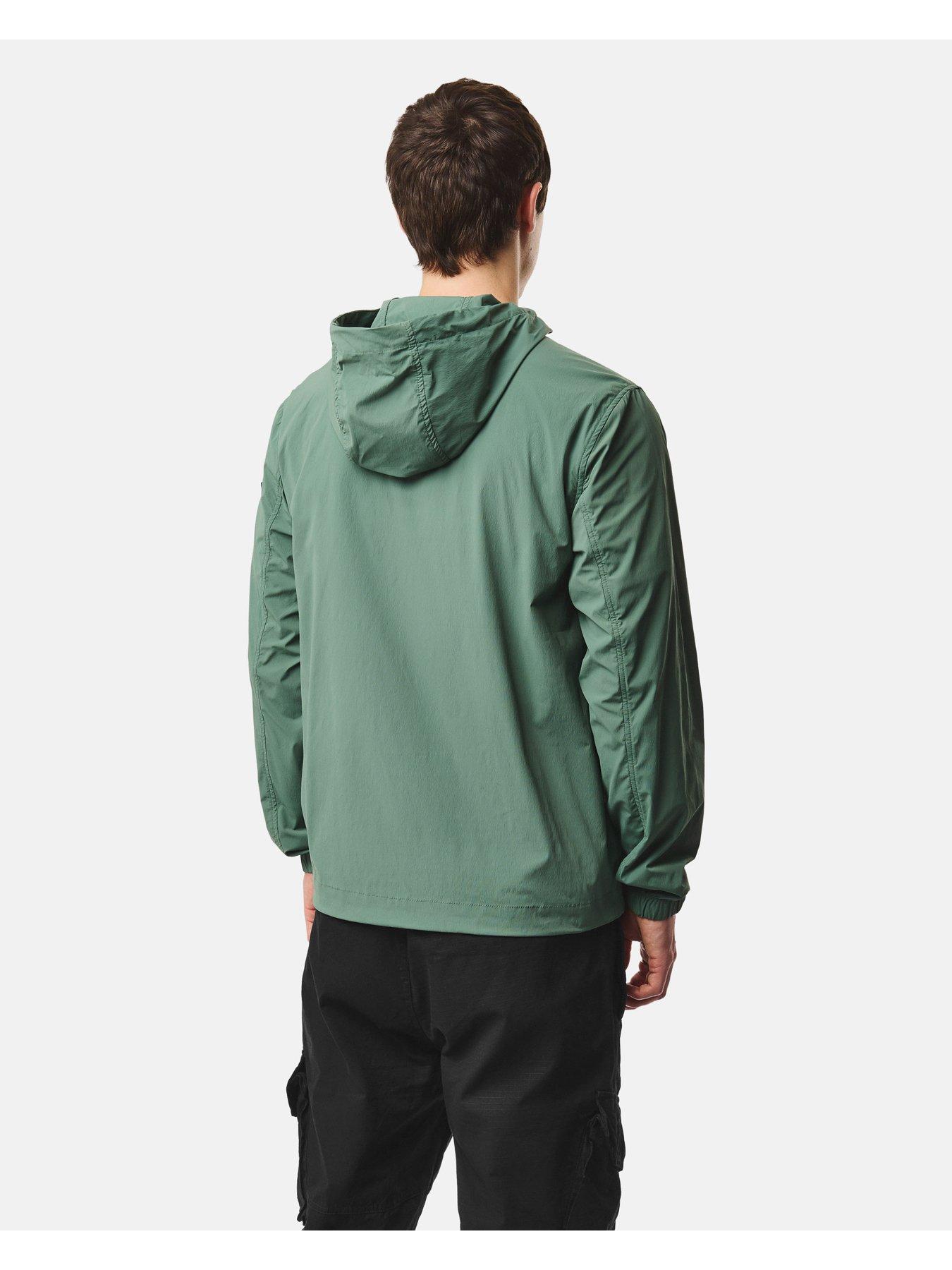 Image 4 of 7 of Weekend Offender Temara Technical Hoodied Jacket - Green