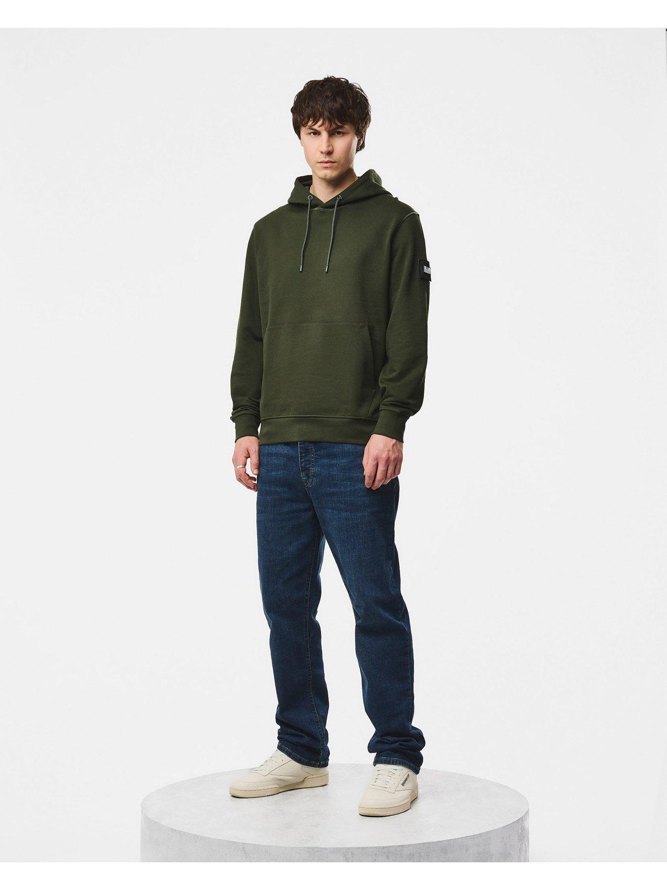 Image 2 of 5 of Weekend Offender Oulton Pullover Hoodie - Green